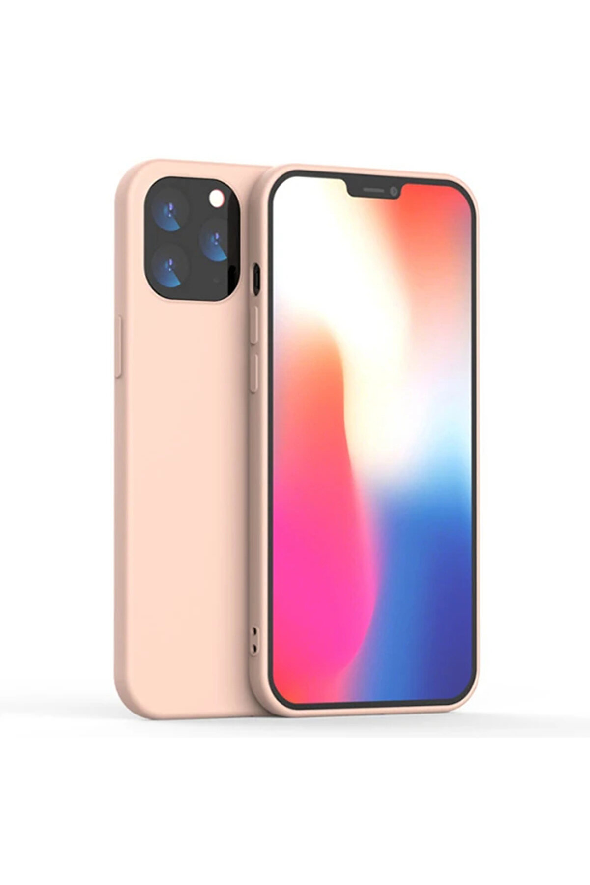 CepteToptan iPhone 12 Mini 5.4 Lansman Kılıf İçi Kadife Soft Silikon Kılıf-(1903) - DROPX6018-6520
