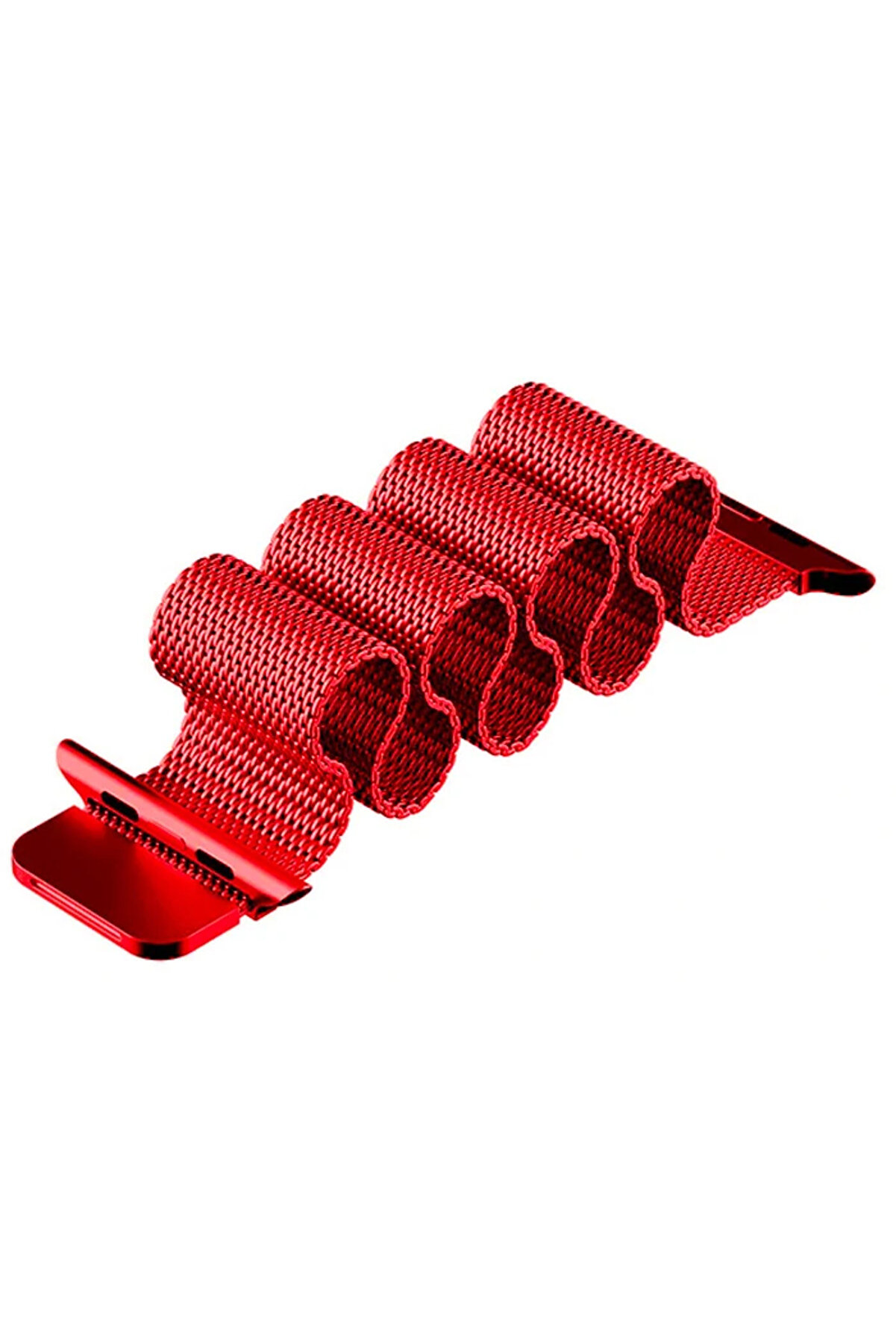 Ally Apple Watch 7-8 45Mm 6-5-4 44Mm Kayış Kordon Metal Mi̇lano Loop 3-2-1 42Mm - Dropx8688-9306