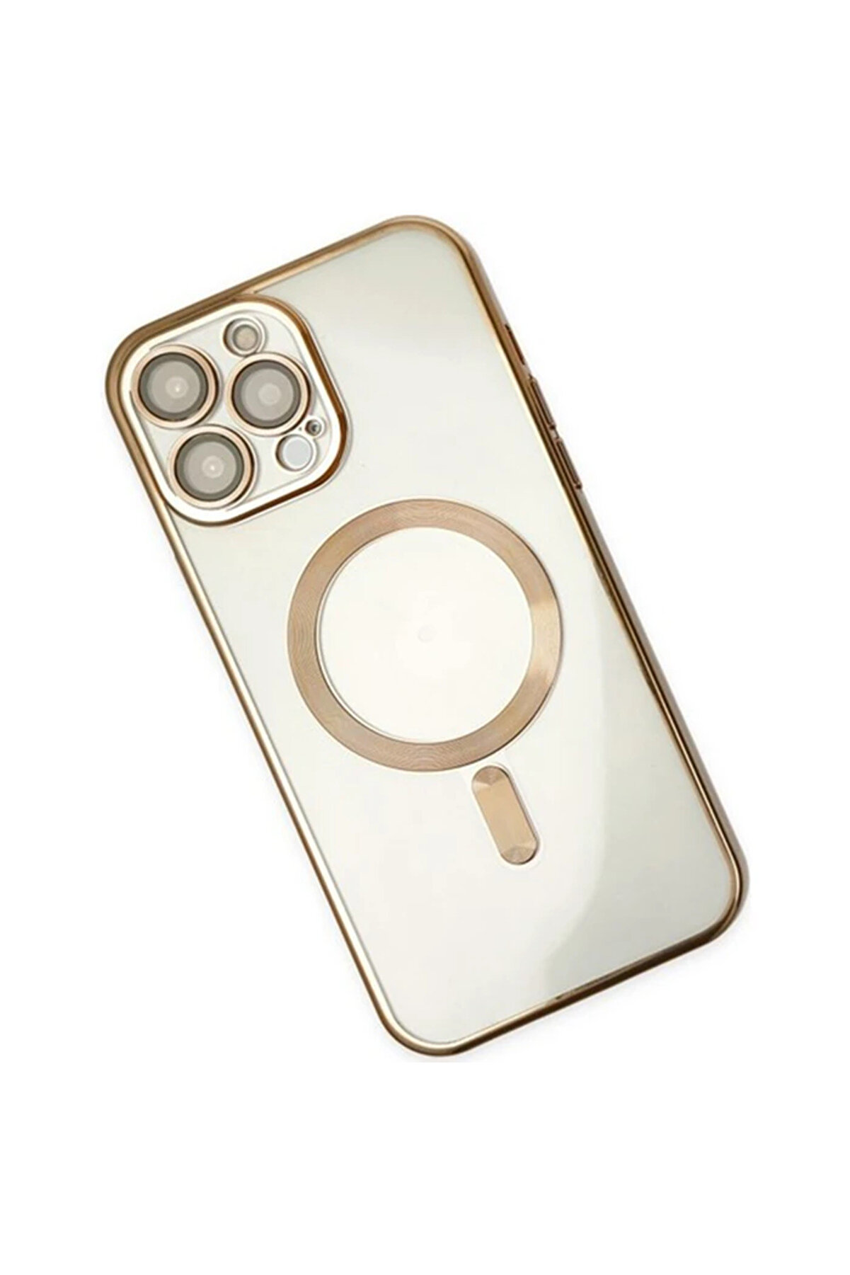 Ally İphone 14 Pro 6.1İnç Renkli̇ Kenar Lazer Çerçeveli̇ Magsafe Uyumlu Si̇li̇kon - Dropx6679-7174