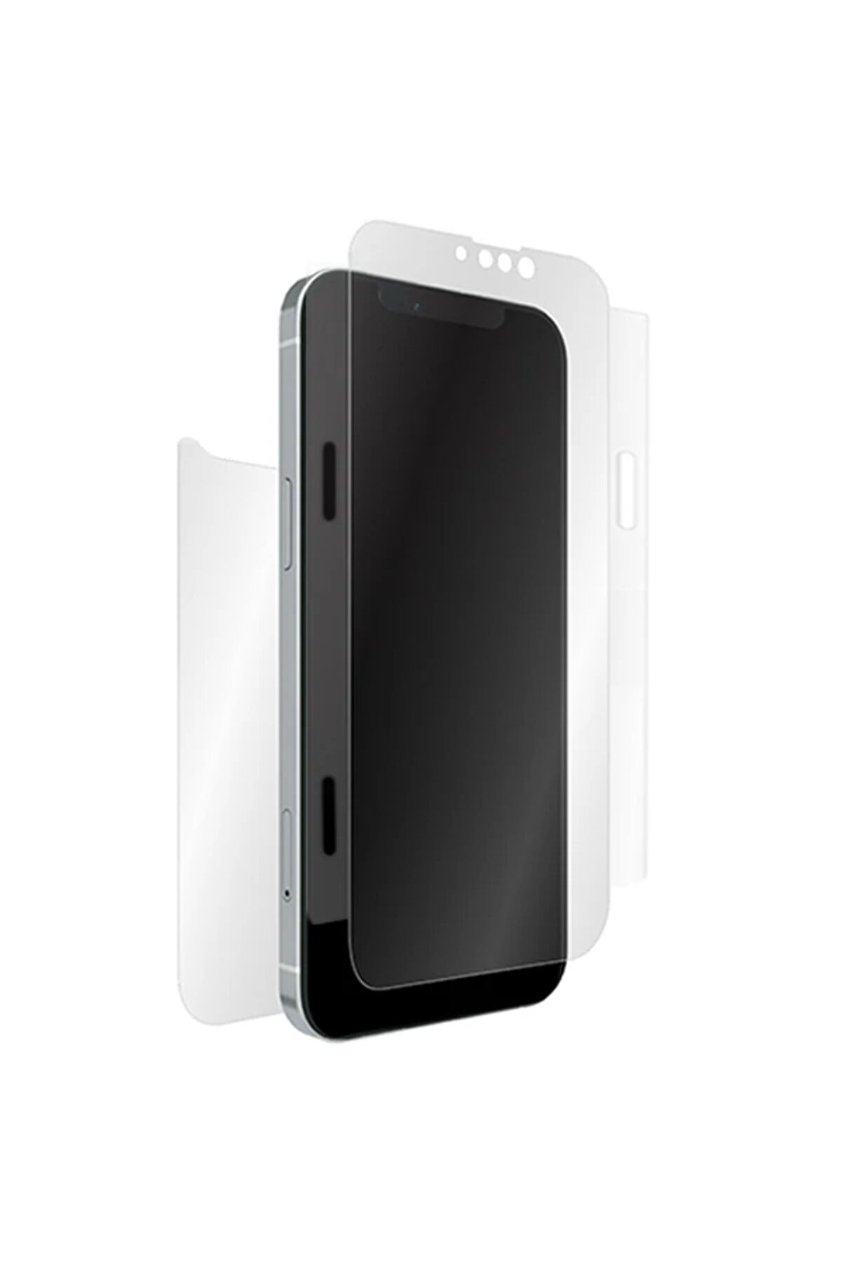 CepteToptan iPhone 13 Mini 5.4 Film Ön Arka Full Koruyucu Nano Hidrojel Koruyucu Set-(1903) - BFOUR6180-1761