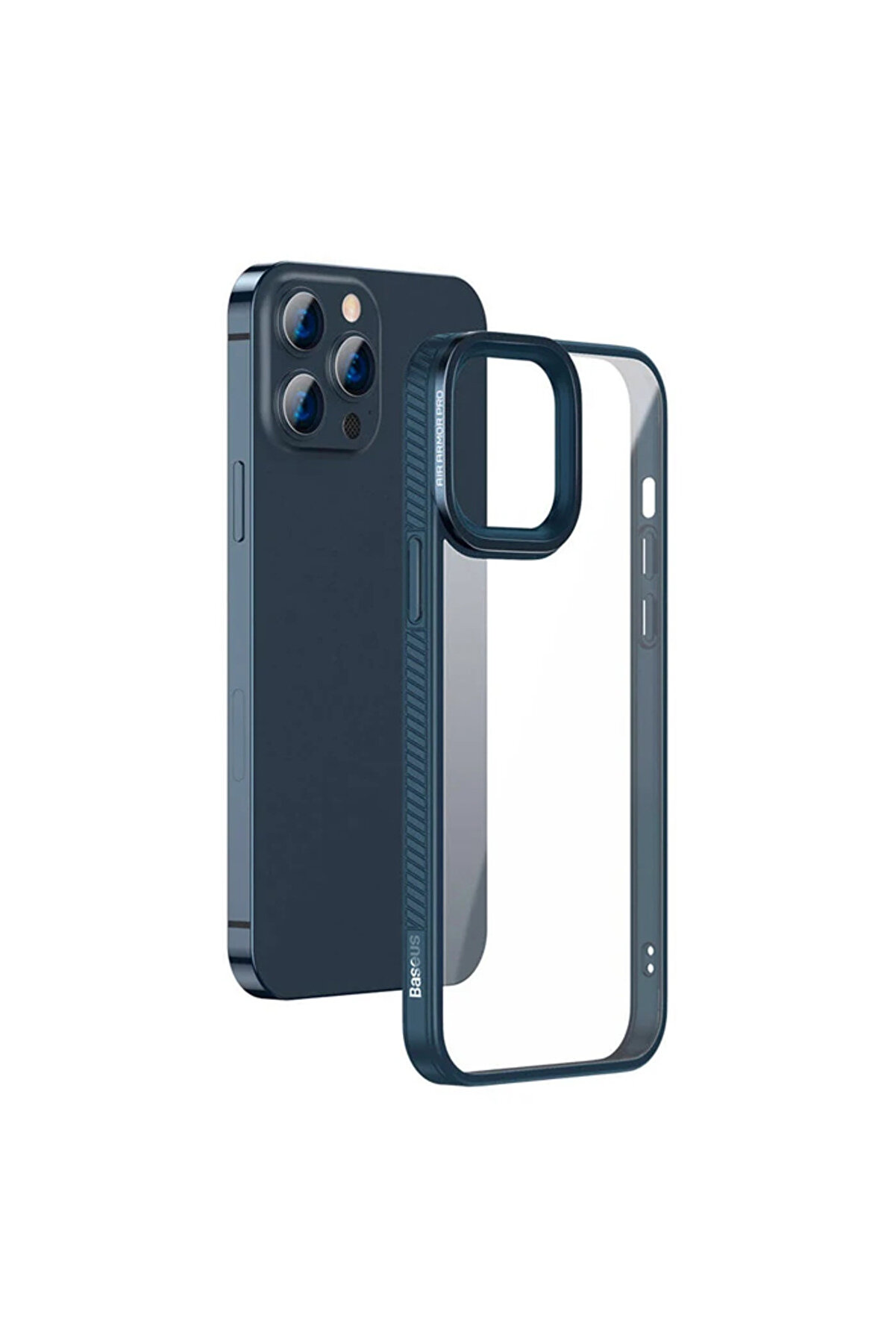 CepteToptan Crystal iPhone 13 Pro Max Kılıf Jel Çerçeve Zırhlı Silikon Kılıf-(1903) - DROPX9839-3325