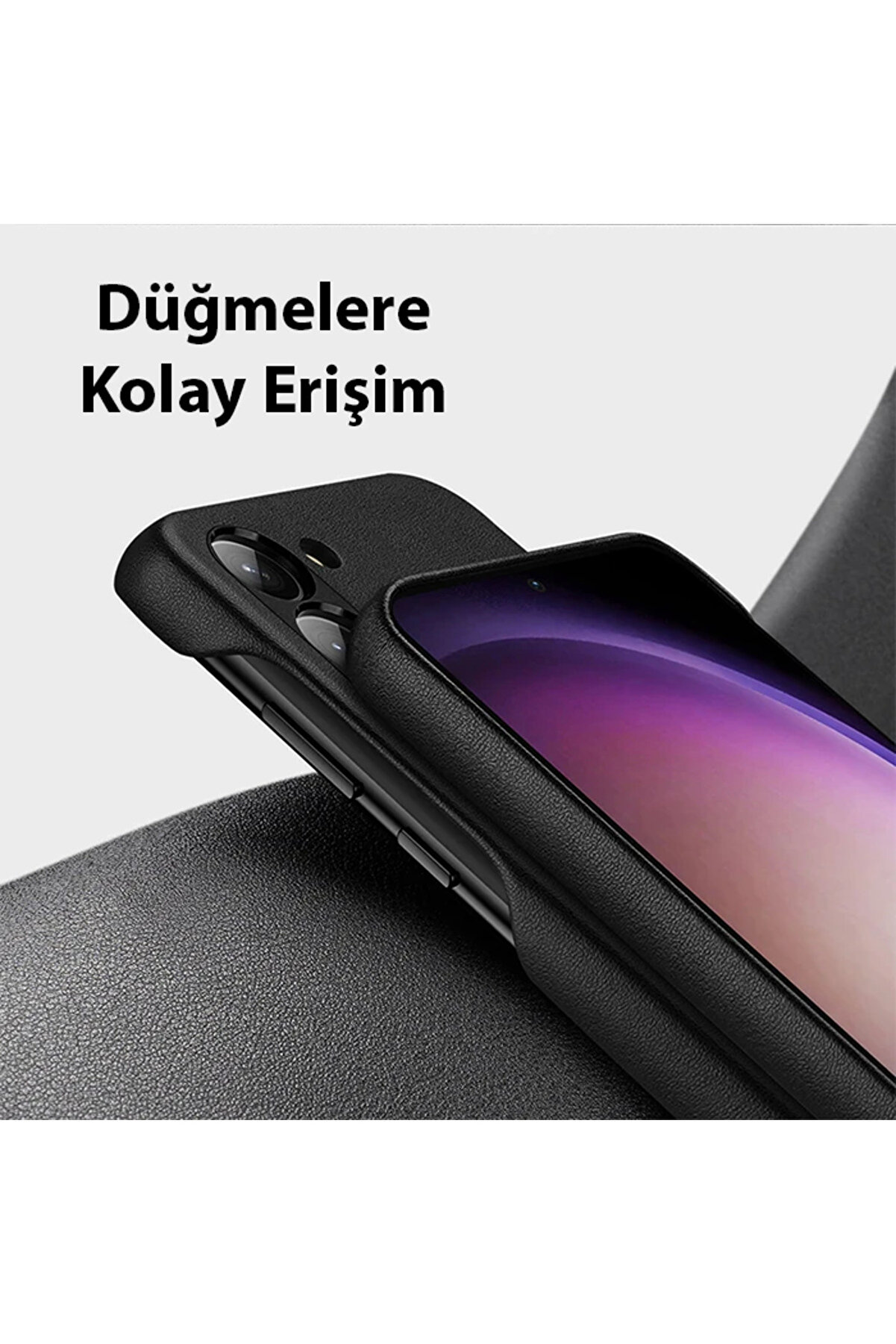 Dux Duci̇s Sm Galaxy S23 Plus Gri̇t Seri̇es Pu Premi̇um Kılıf-(1903) - Dropx3245-7548