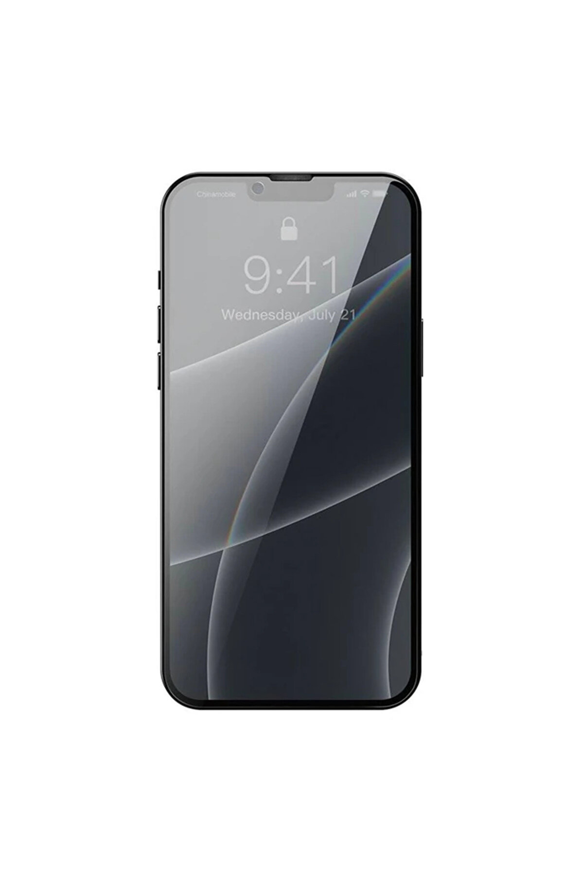 İphone 13 Mi̇ni̇ Pri̇vacy Hayalet Cam Ekran Koruyucu 2 Adet Set-(1903) - Dropx4117-4908