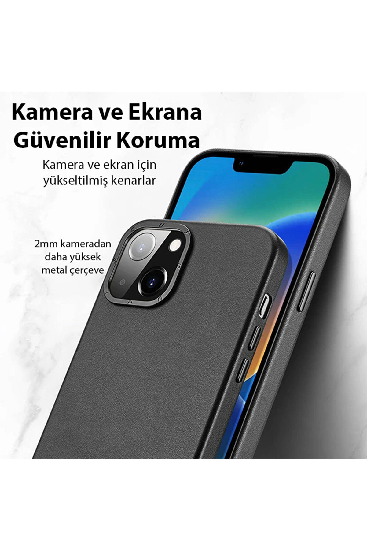 Dux Duci̇s Gri̇t Seri̇es İphone 14 6.1İnç Premi̇um Magsafe Uyumlu Kılıf-(5775) - Gms7913-2430