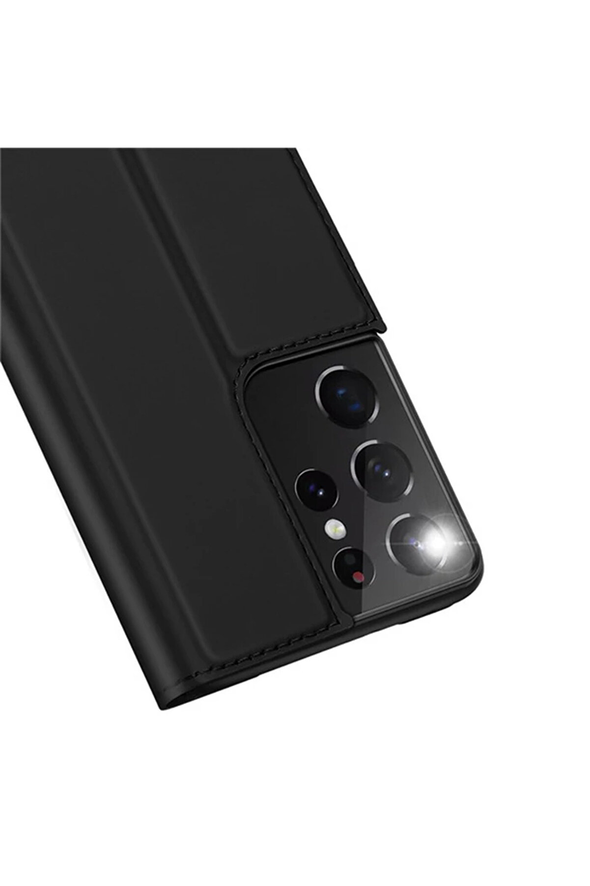 Dux Duci̇s Sm Galaxy S21 Ultra Kılıf Fli̇p Cover Kılıf Ski̇npro Seri̇es-(1903) - Dropx7382-5168