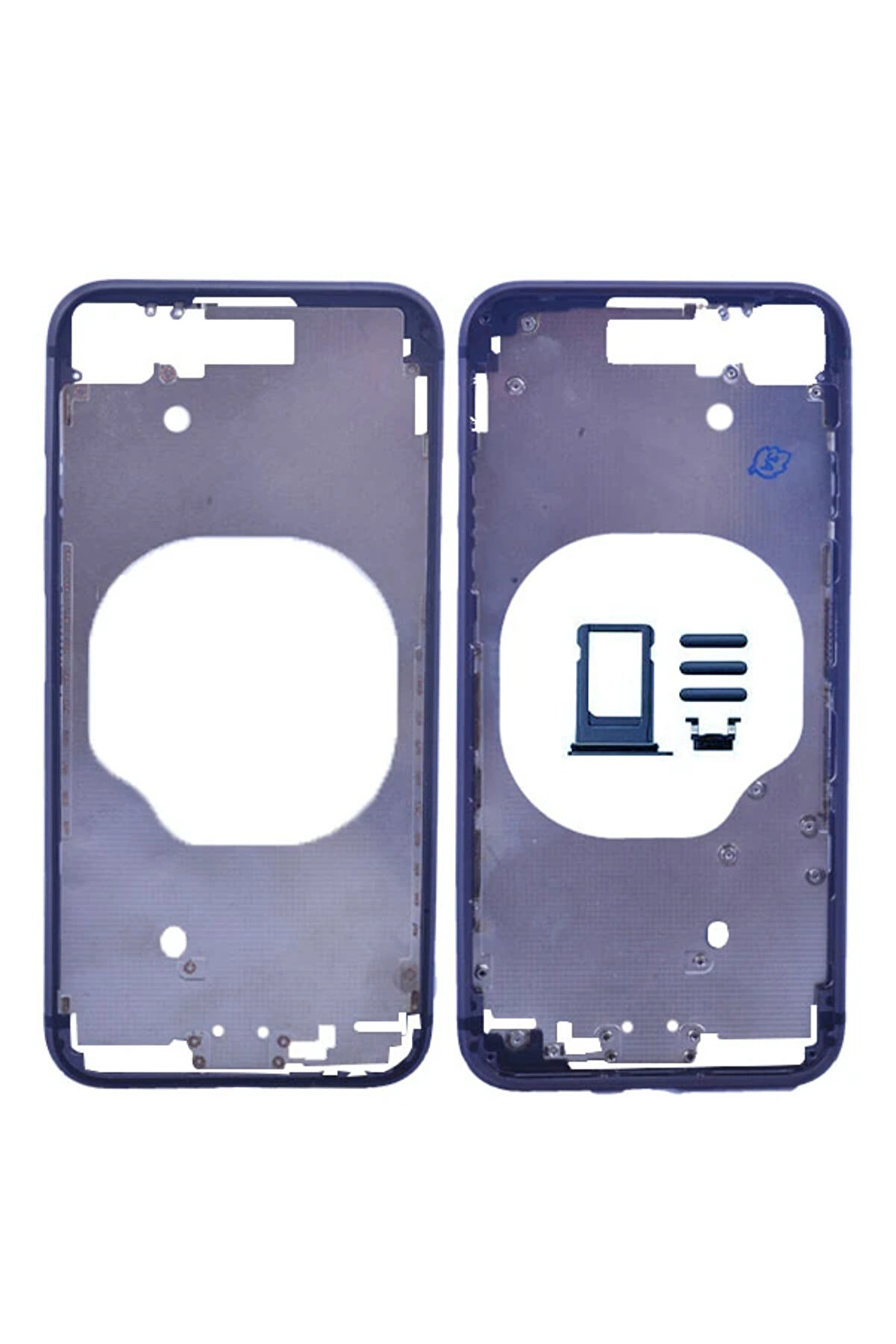 gizmurstore İPhone 8 Orta Kasa Ve Sim Kapağı Tutucu-(5775) - GMS8256-1078