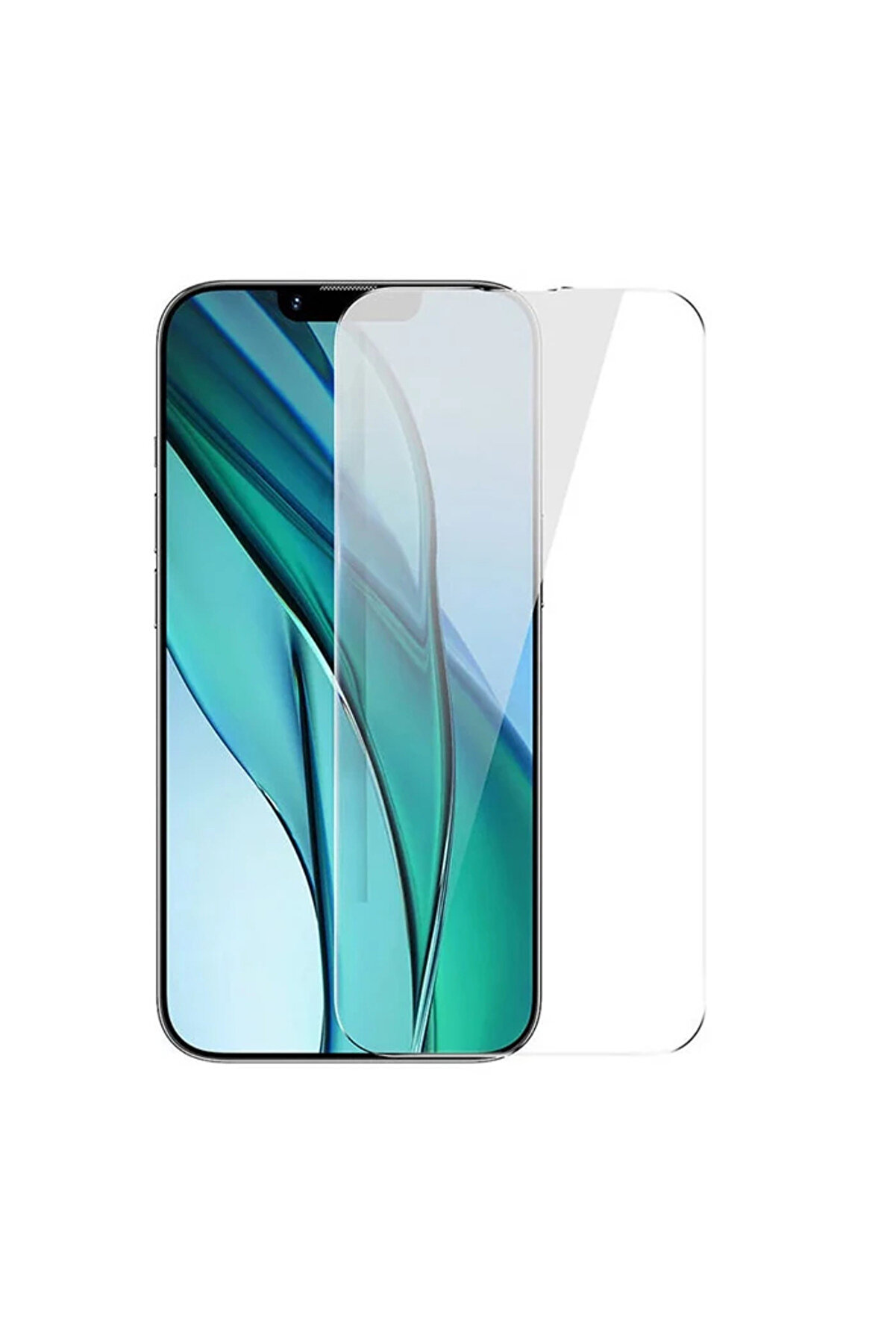 CepteToptan Crystal Serisi iPhone 15 Full Koruma Tempered Cam Ekran Koruyucu-(1903) - DROPX3101-5595