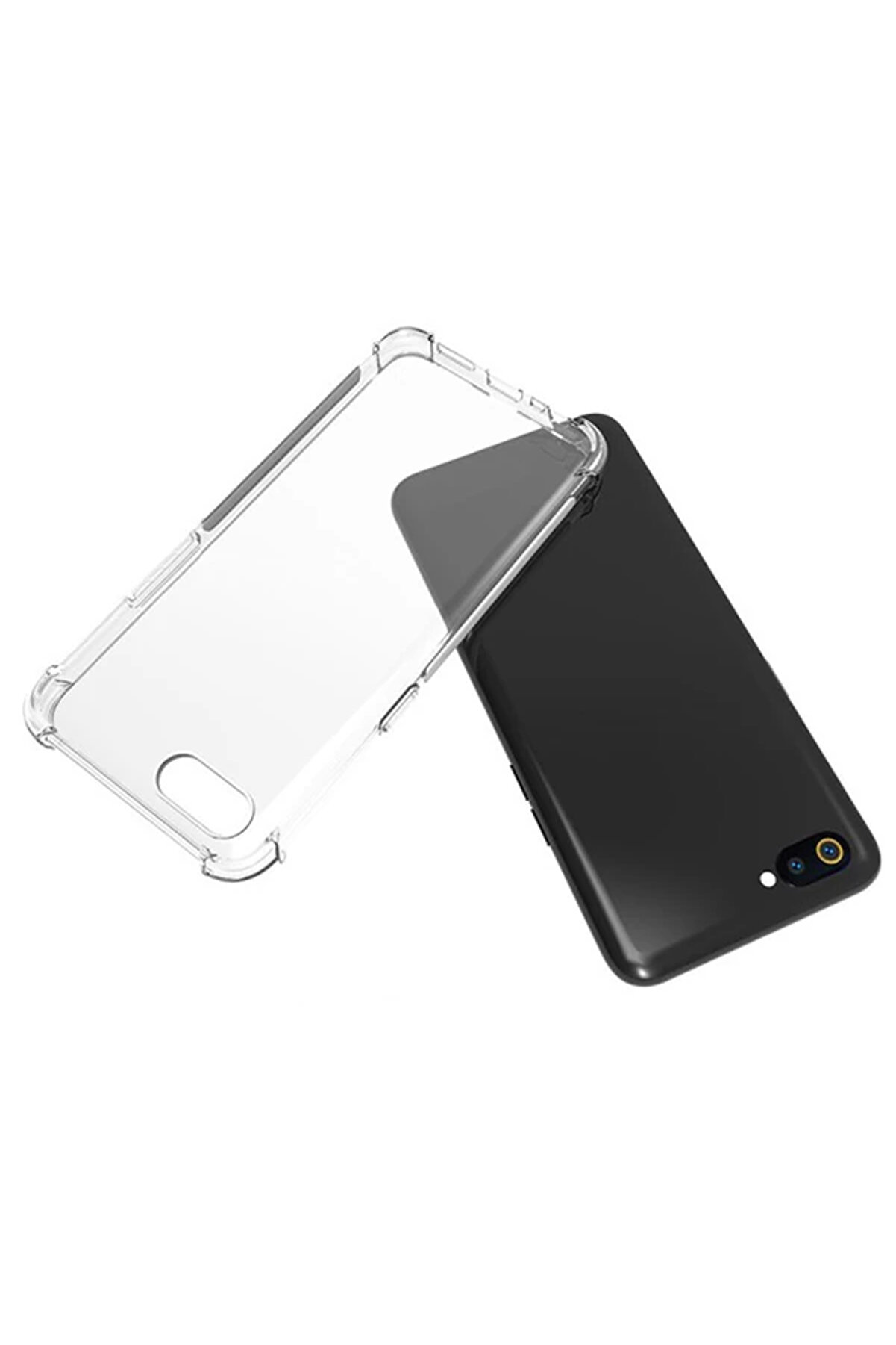 Oppo Realme C2 Anti̇-Drop Darbe Emi̇ci̇ Si̇li̇kon Kılıf-(1903) - Dropx9617-4536