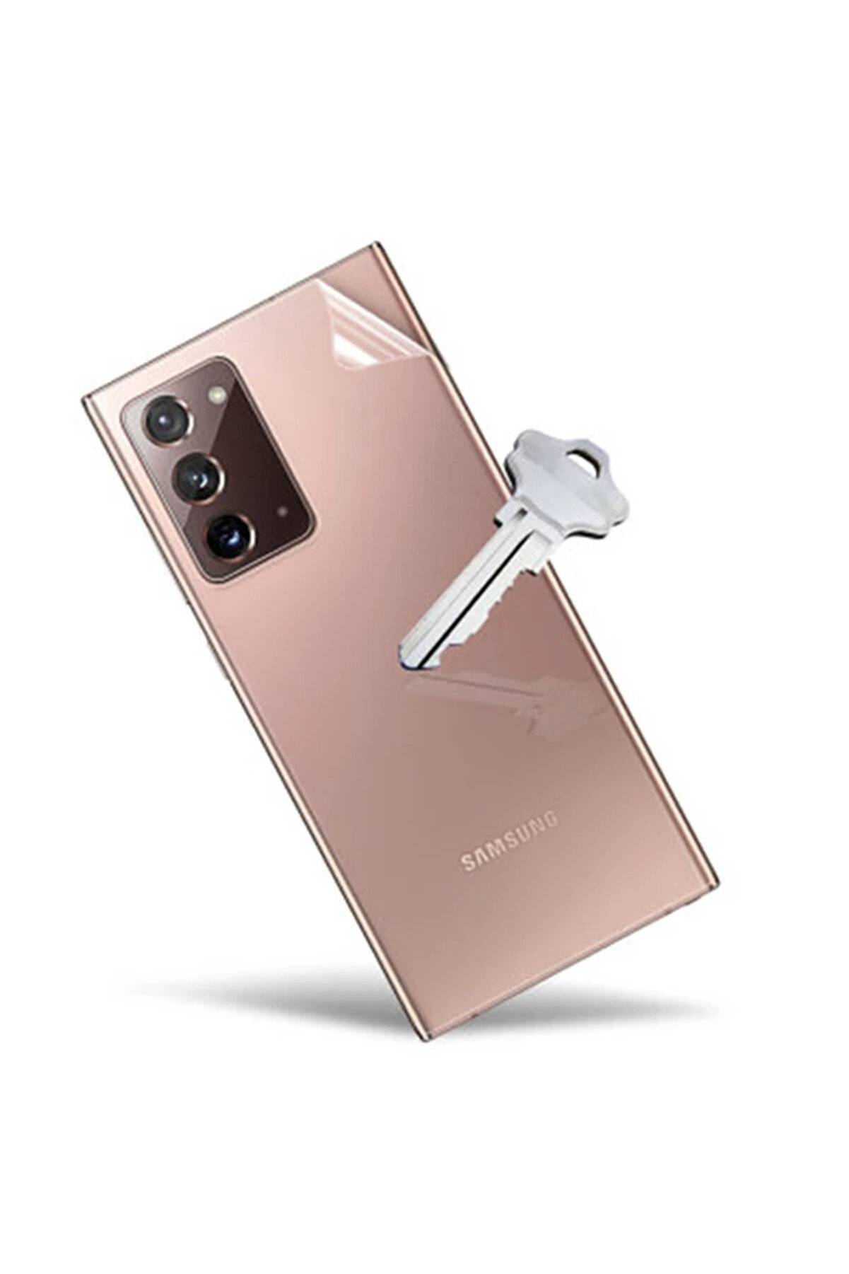 Sm Galaxy Note 20 Fi̇lm Ön Arka Full Koruyucu Membran Nano Hi̇drojel Koruyucu Set-(57 - Gms7265-9430