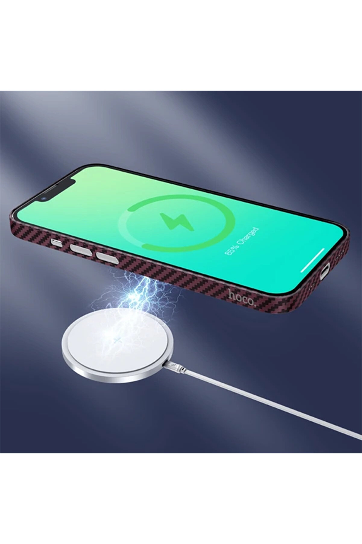 Hoco İphone 14 Pro 6.1 Kılıf Manyeti̇k Magsafeli̇ Darbe Emi̇ci̇ Telefon Kılıfı-(577 - Gms2445-6616