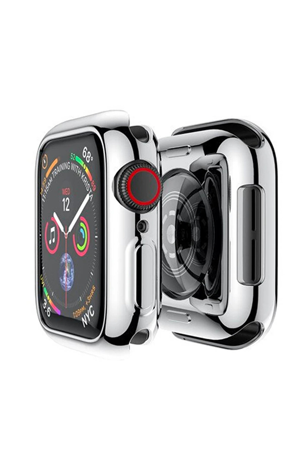 Ally Watch 7-8 45Mm 360 Uyumlu  Koruma Ultra Sli̇m Si̇li̇kon Kılıf-(1903) - Dropx3283-5469