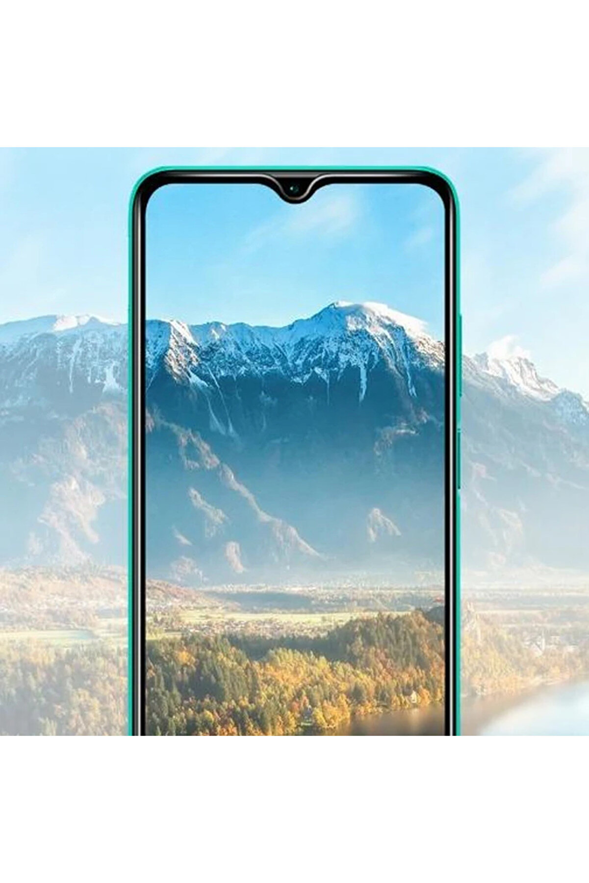 Ally Redmi̇ 9T Full Glue-Tempered Cam Ekran Koruyucu-(1903) - Dropx9242-1554