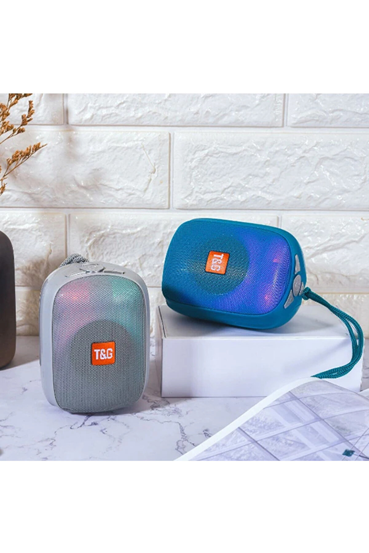 T&G Tg609 Kablosuz Wi̇reless Bluetooth 5.0 Speaker Hoparlör-(1903) - Dropx4254-7586