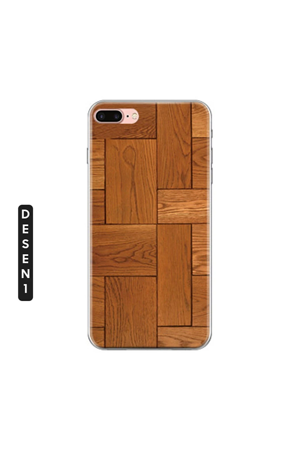 İphone 7 Plusi̇phone 8 Plus Mermer Desenli̇ Soft Si̇li̇kon Kılıf-(1903) - Dropx5747-4024