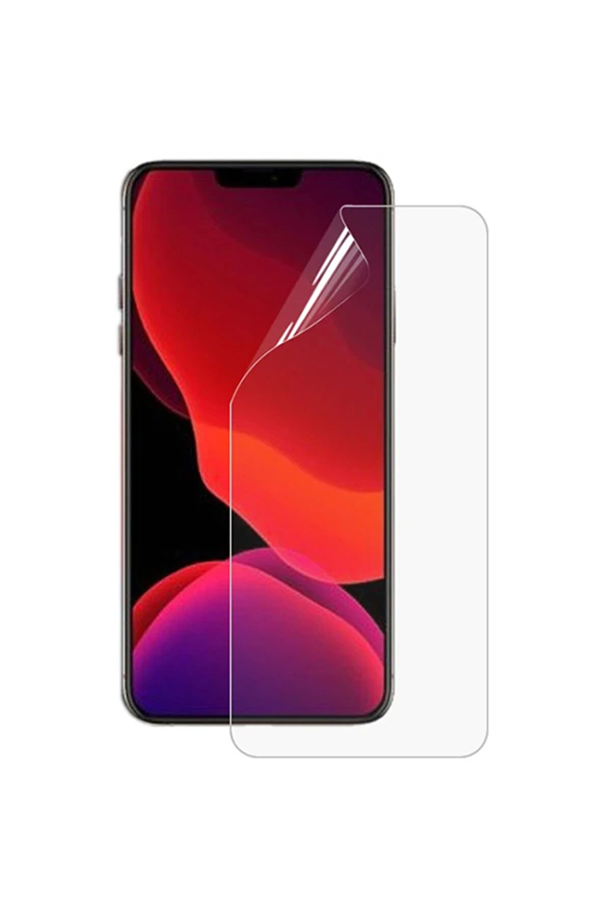 Najmaddin İPhone 12 Mini 5.4 Full Kaplama Hidrojel Film Full Ekran Koruyucu-(5775) - najmaddin3330-2195
