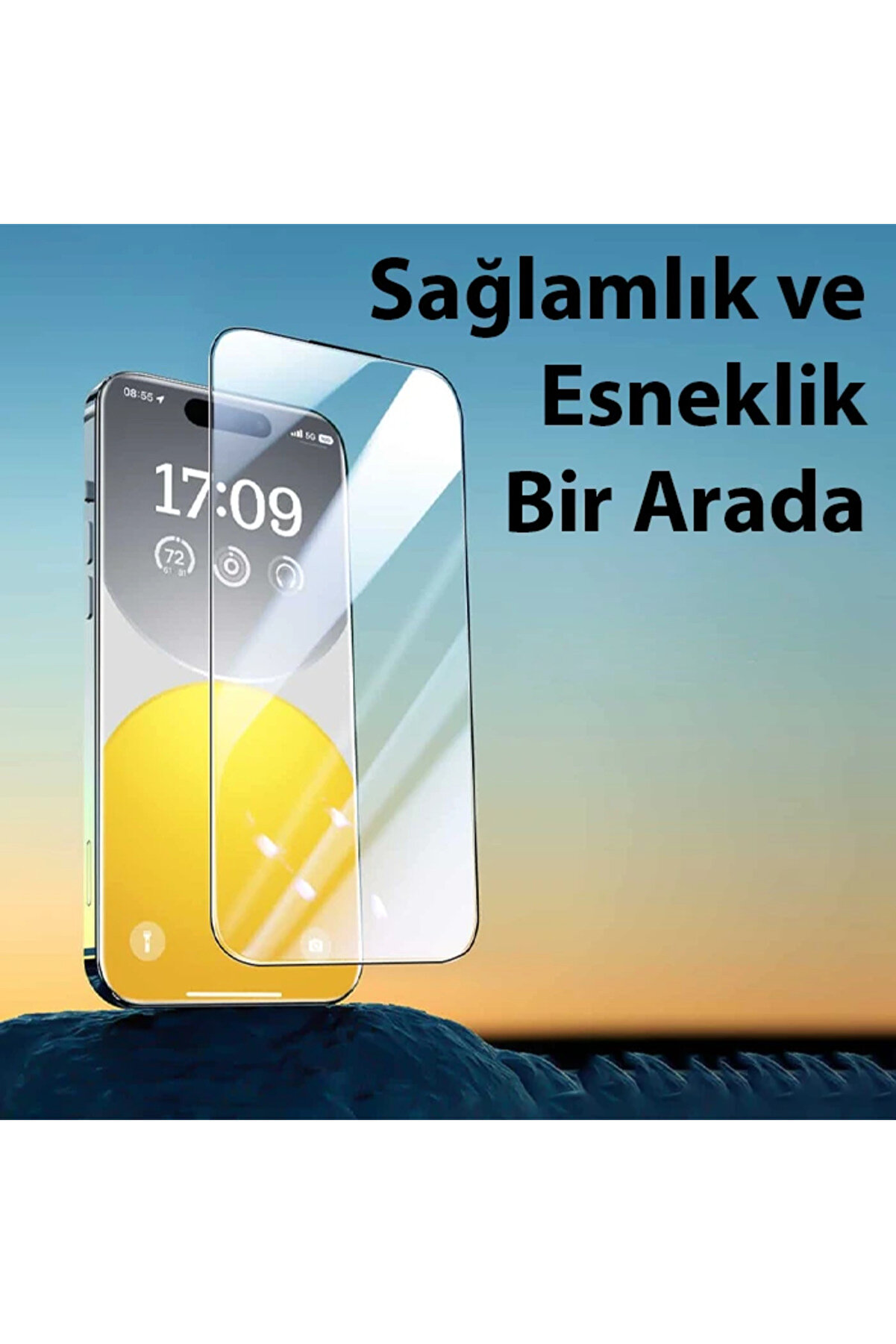 İphone 15 Plus Pri̇vacy Hayalet Full Koruma Cam Ekran Koruyucu-(1903) - Dropx6356-1504