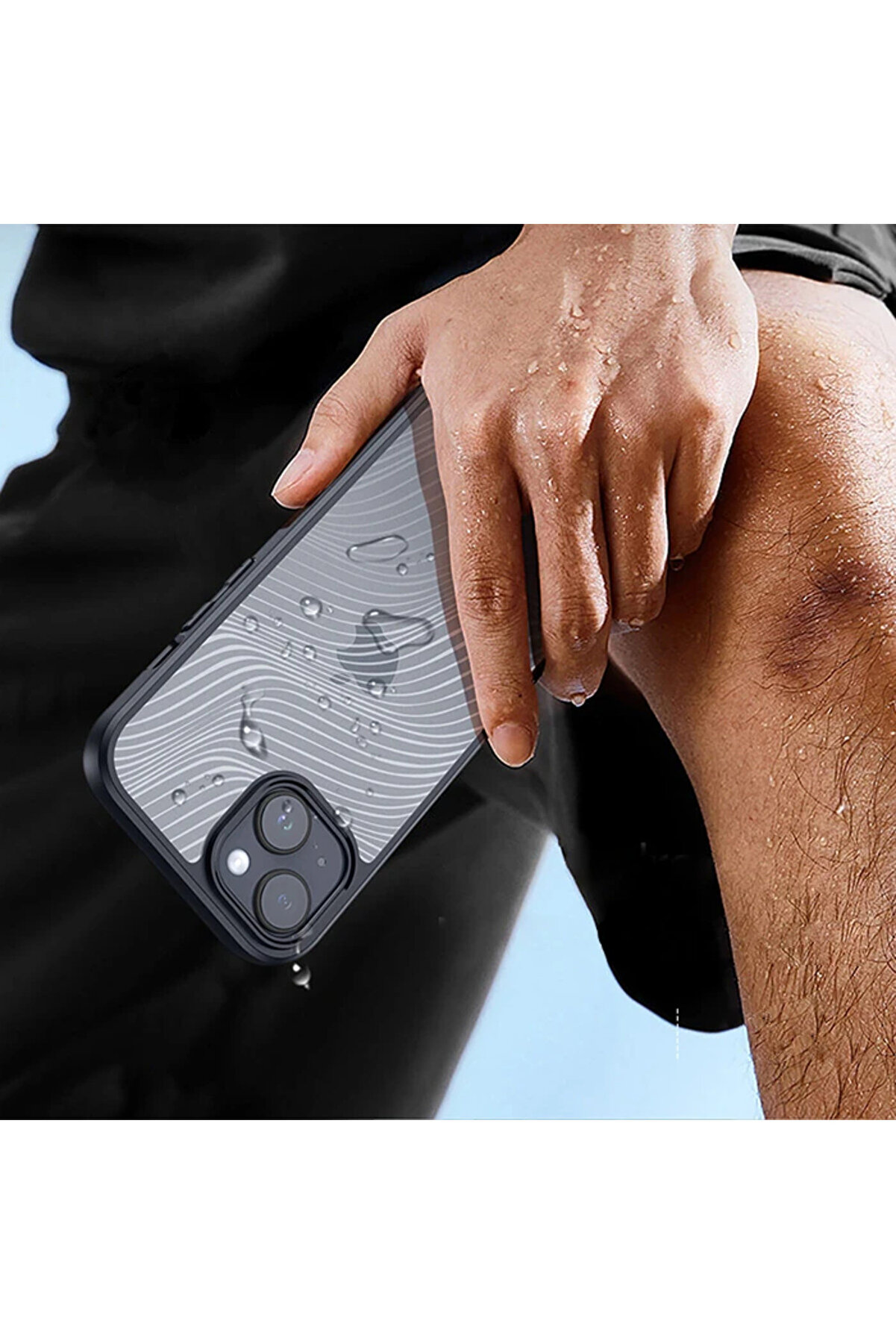 Dux Duci̇s İphone 15 Plus Ai̇mo Seri̇es Premi̇um Buzlu Sert Pc-Tpu Kılıf-(5775) - Gms7070-5951