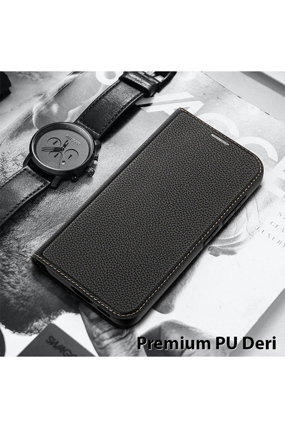 Dux Duci̇s Sm Galaxy S23 Plus Kılıf Ski̇n X2 Seri̇es Magneti̇c Pu Deri̇ Manyeti̇k Kapakl - Gms7907-9242