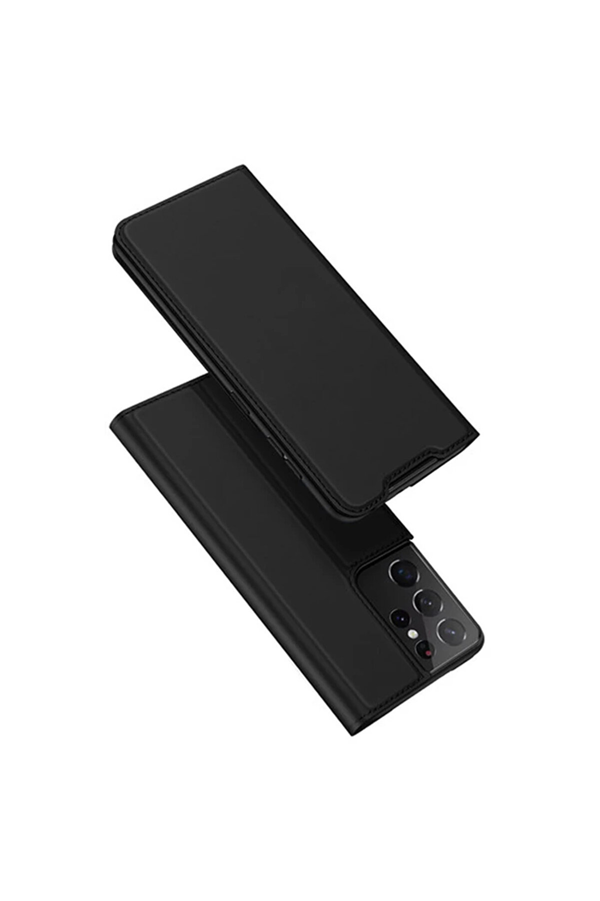 CepteToptan Dux Ducis SM Galaxy S21 Ultra Kılıf Flip Cover Kılıf SkinPro Series-(1903) - DROPX7382-5168