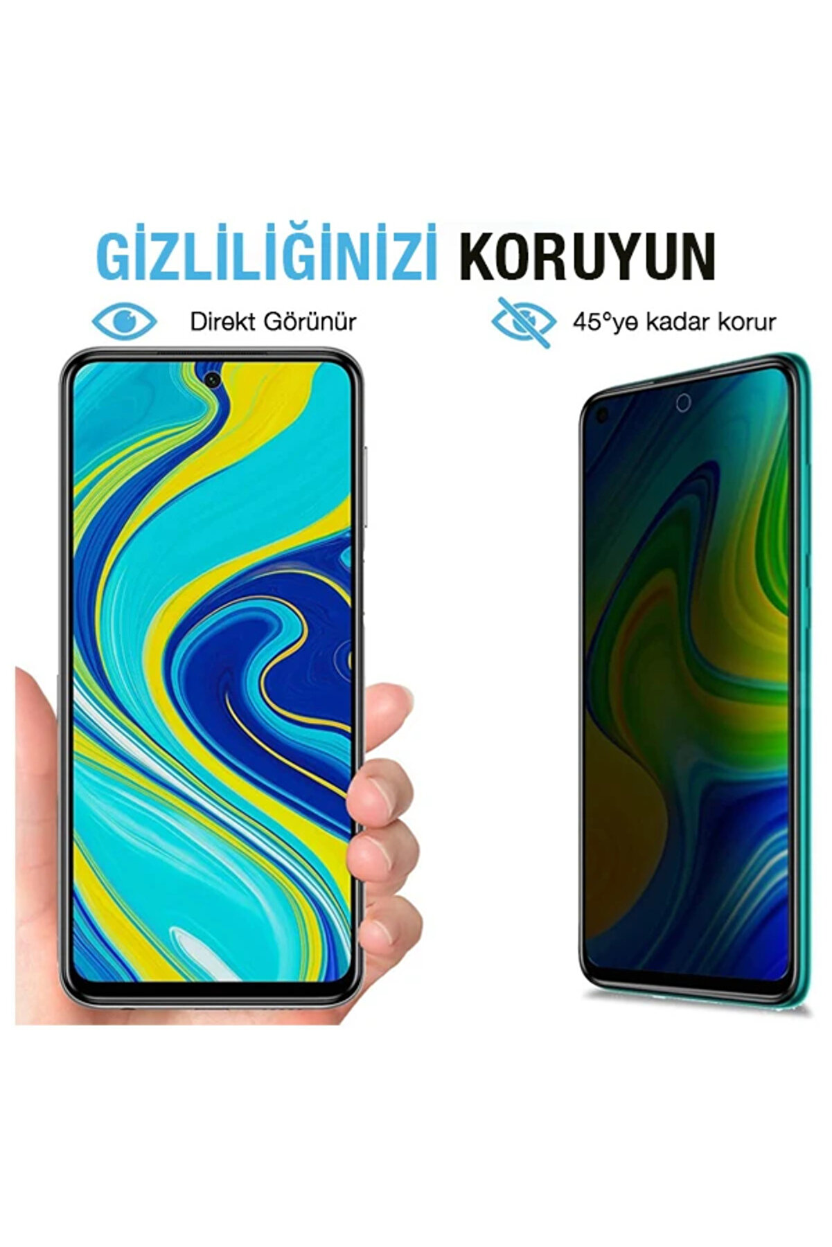 Ally Sm Galaxy M31S 3D Full Pri̇vacy Gi̇zli̇li̇k Tempered Cam Ekran Koruyucu-(1903) - Dropx1149-3889