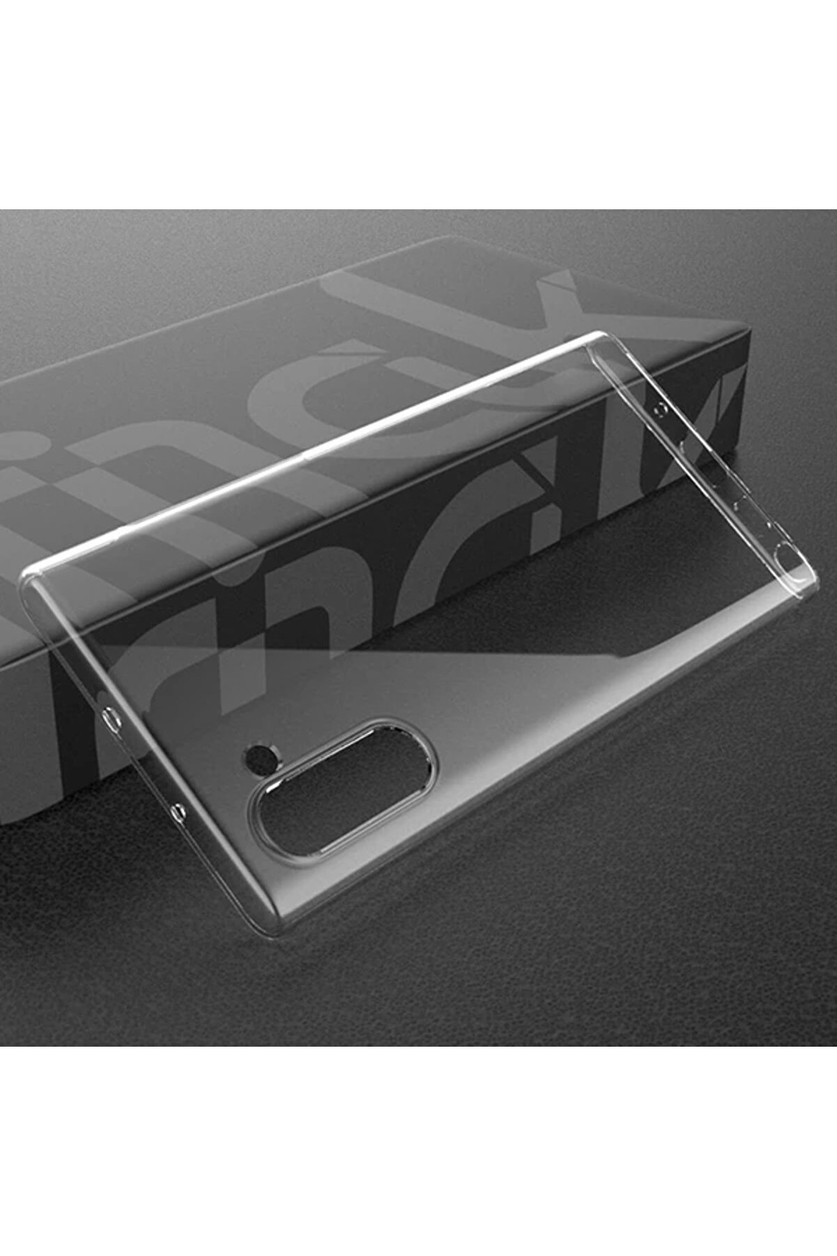 Ally Samsung Galaxy Note 10 Ultra Sli̇m Fi̇t Şeffaf Si̇li̇kon Kılıf-(1903) - Dropx6898-7363