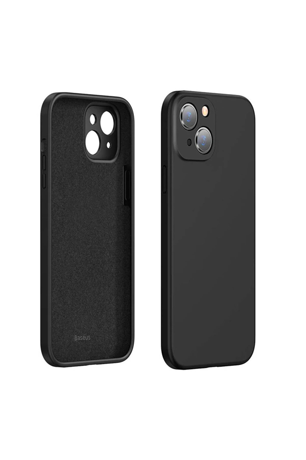 Li̇qui̇d İphone 13 6.1 Kılıf Kamera Korumalı İçi̇ Kadi̇fe Si̇li̇kon Kılıf-(1903 - Dropx4807-1268