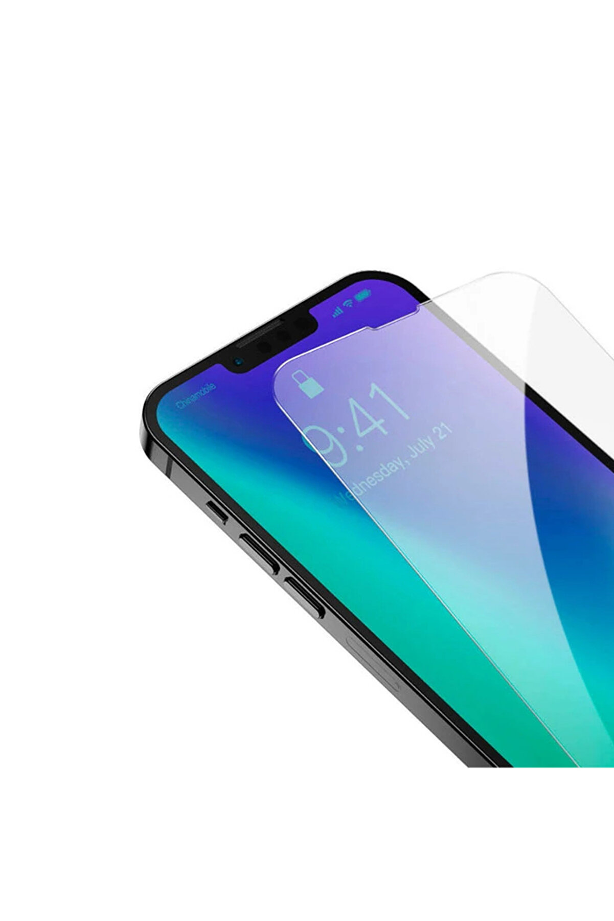 İphone 13 Pro Max 0.3Mm Tempered Full Cam Ekran Koruyucu 2 Adet Set-(1903) - Dropx4285-1716