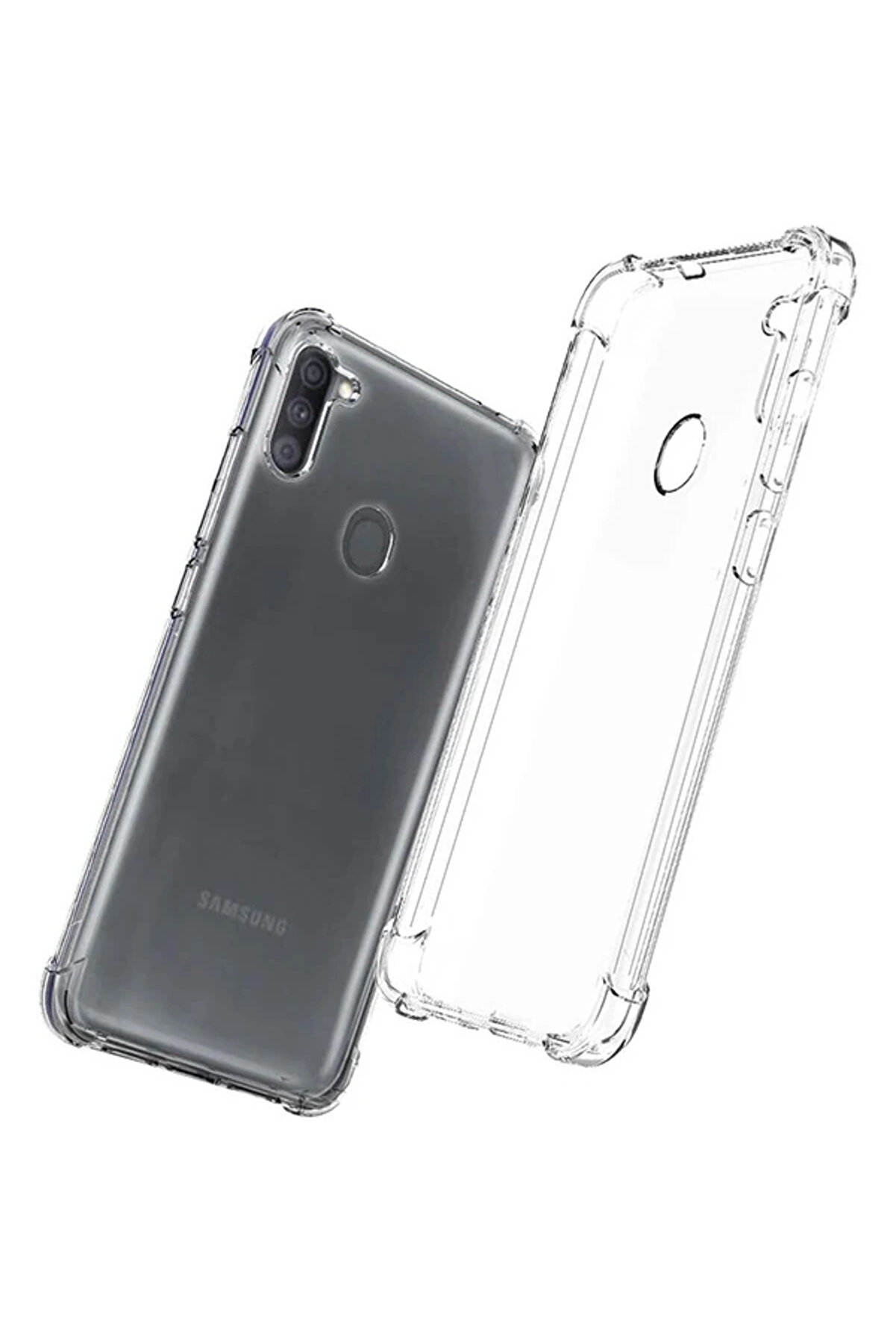 Ally Sm Galaxy M11/A11 Anti̇-Drop Darbe Emi̇ci̇ Si̇li̇kon Kılıf Shockproof Kılıf- - Dropx6313-8069