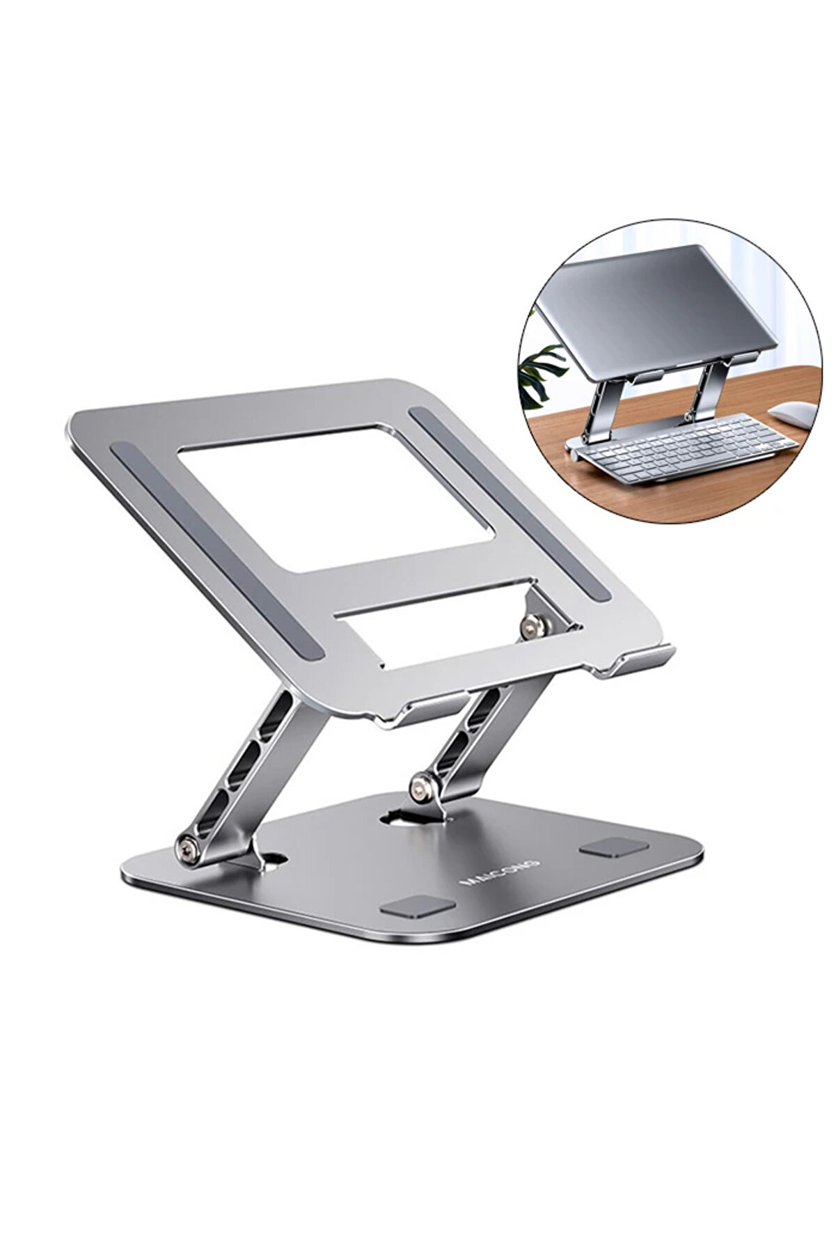 Ally Mc Ls515 Uyumlu Yüksekli̇k Ayarlı Di̇züstü Laptop Notebook Standı-(1903) - Dropx6341-9326