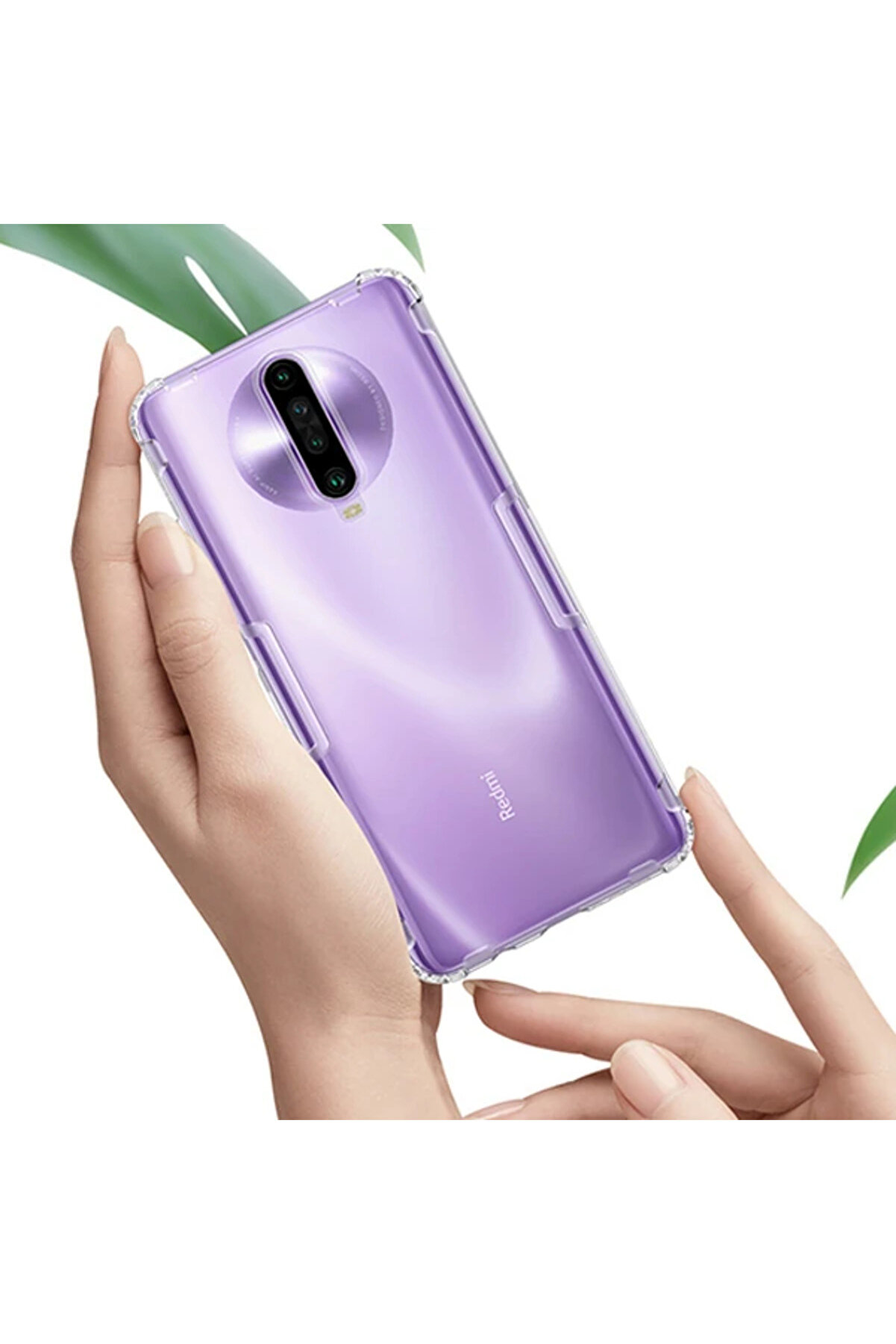 Xi̇aomi̇ Redmi̇ K30 Anti̇-Drop Darbe Emi̇ci̇ Si̇li̇kon Kılıf-(5775) - Gms8433-1367