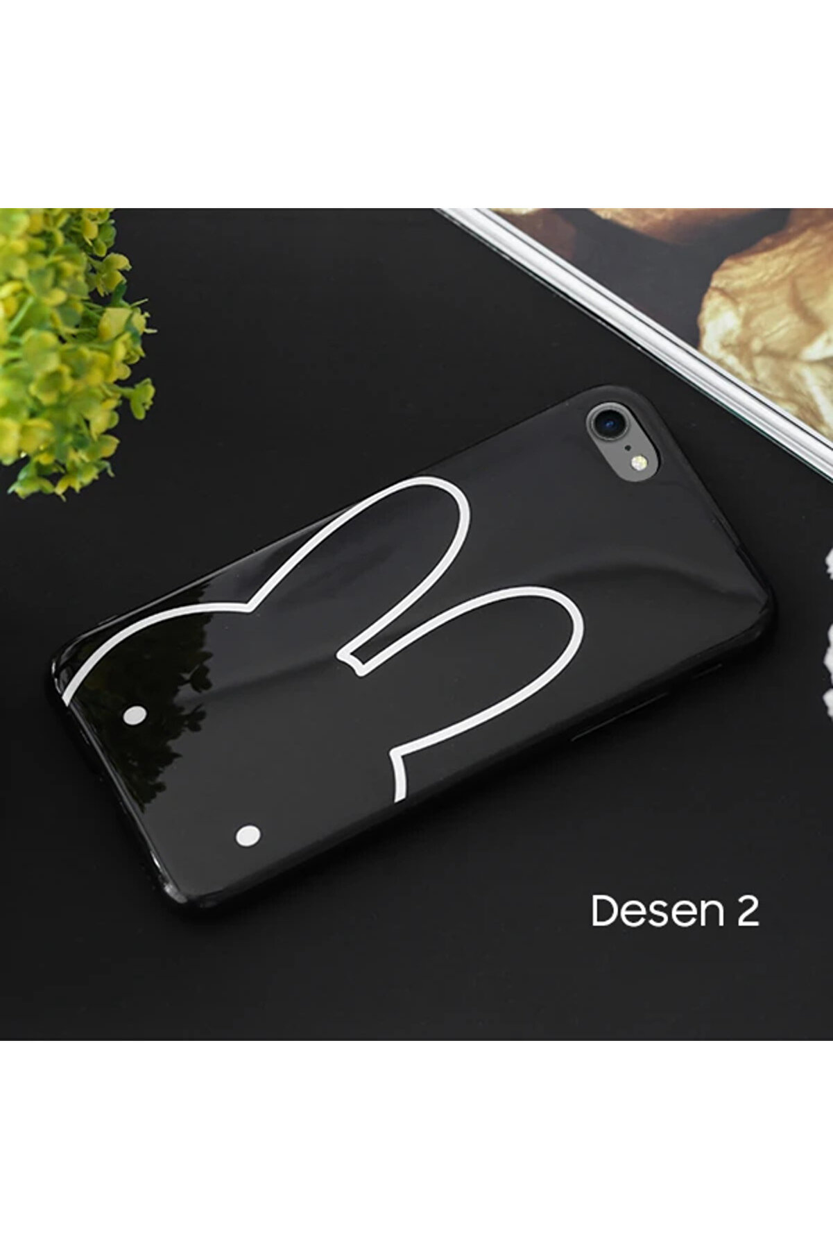 İphone 6İphone 6S 3D Fi̇gürlü Premi̇um Si̇li̇kon Kılıf-(5775) - Gms9057-2584