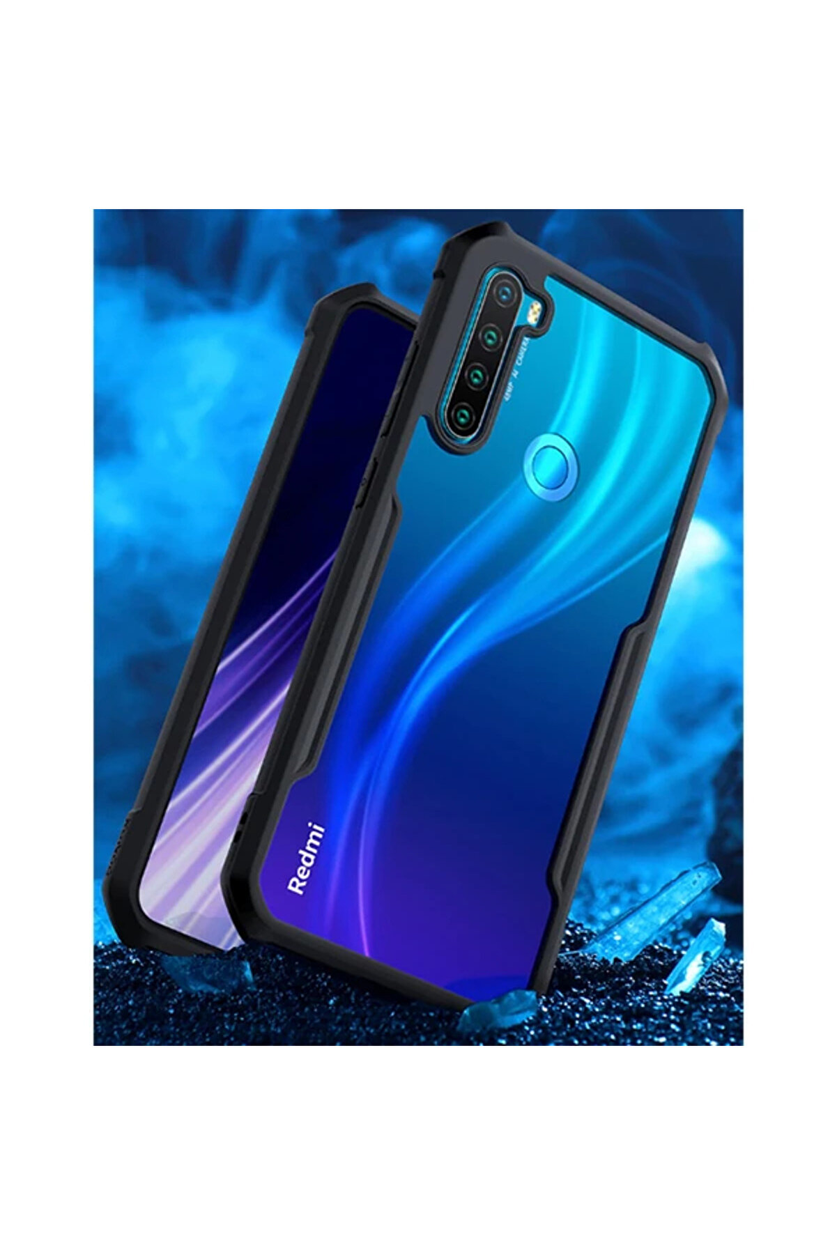 Xi̇aomi̇ Redmi̇ Note 8T Shok Absorpti̇on Pc+Tpu Darbe Emi̇ci̇ Kılıf-(1903) - Dropx6920-3771