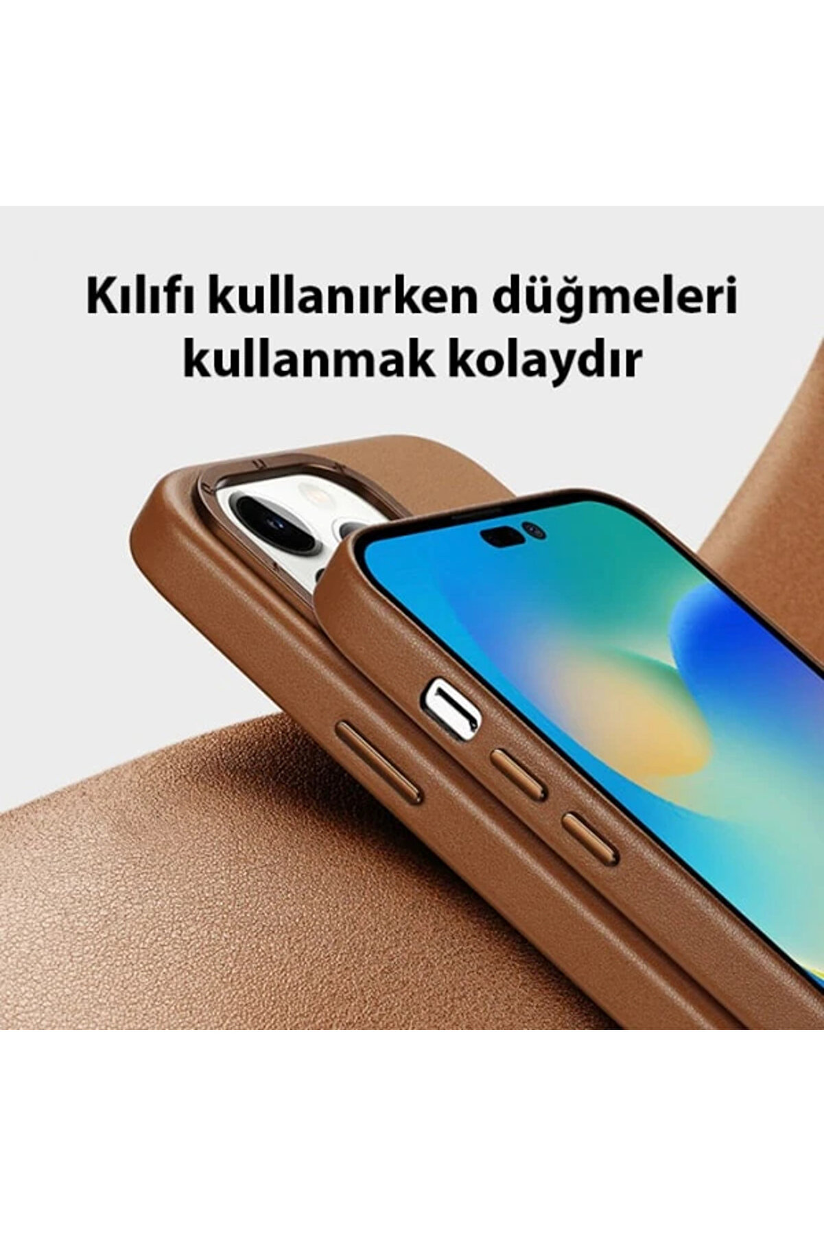 Dux Duci̇s Gri̇t Seri̇es İphone 14 Pro Max 6.7İnç Premi̇um Magsafe Uyumlu Kılıf-(5775 - Gms6957-8164