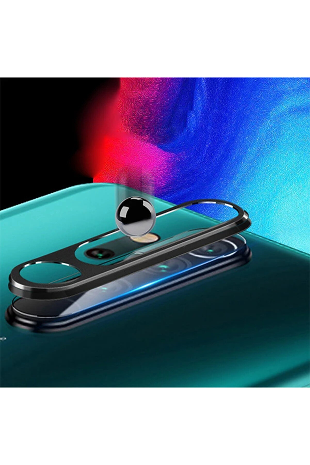 Xi̇aomi̇ Redmi̇ Note 8 Pro Kamera Koruma Cam+ Metal Lens Seti̇-(1903) - Dropx6679-1245