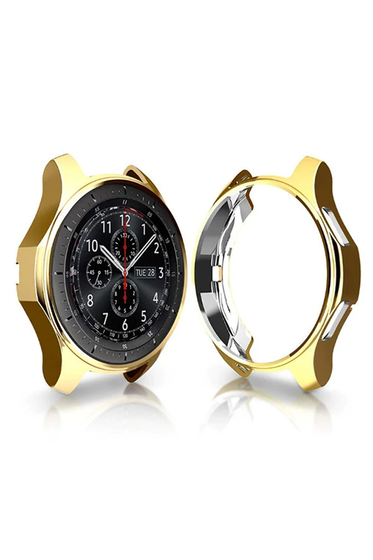 CepteToptan ALLY SM Galaxy Watch 3 45MM Bumper Koruyucu Silikon Kılıf-(1903) - DROPX8202-1503