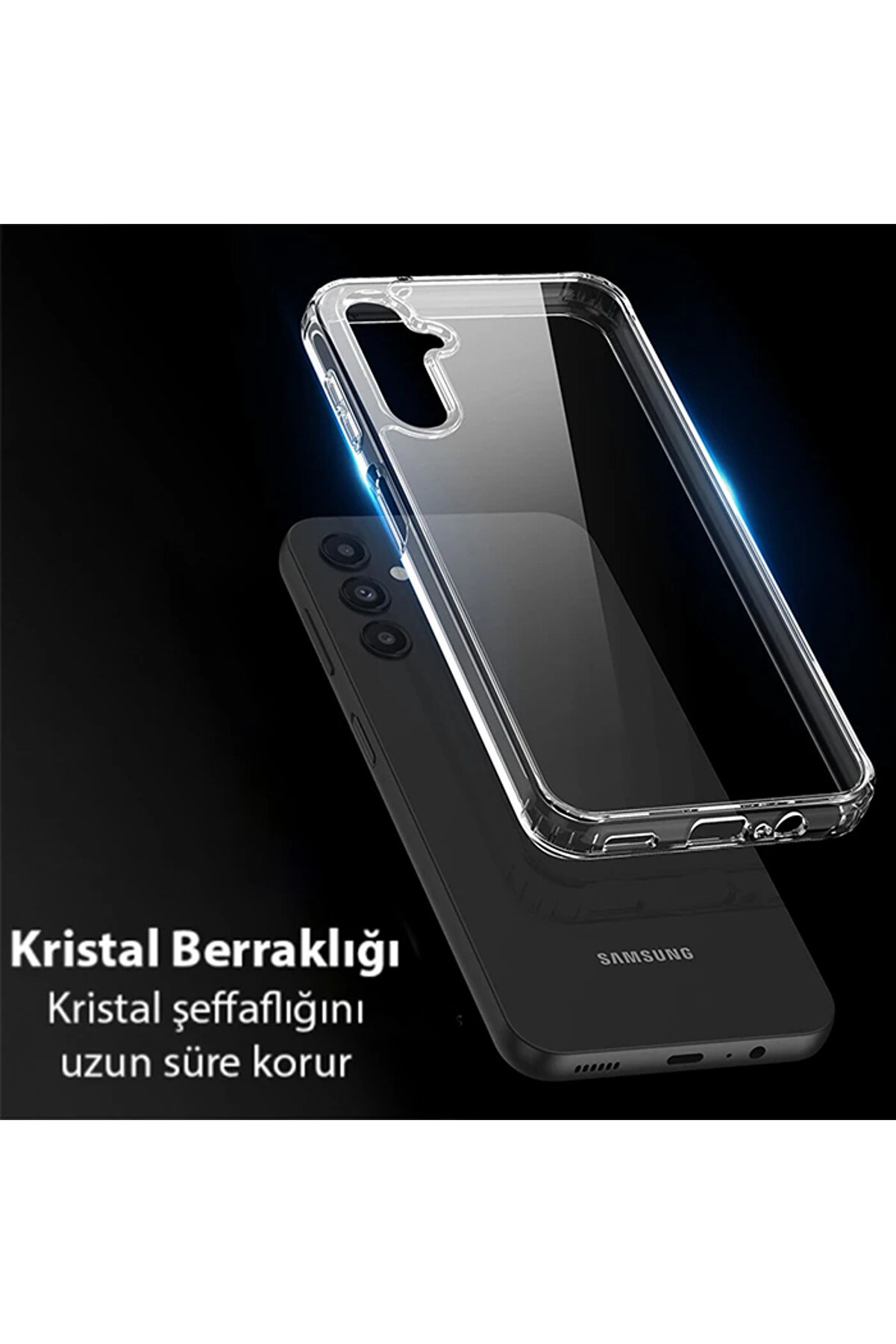Dux Duci̇s Sm Galaxy A14 5G Cli̇n Seri̇es Shockproof Şeffaf Si̇li̇kon Kılıf-(5775) - Gms1318-4504