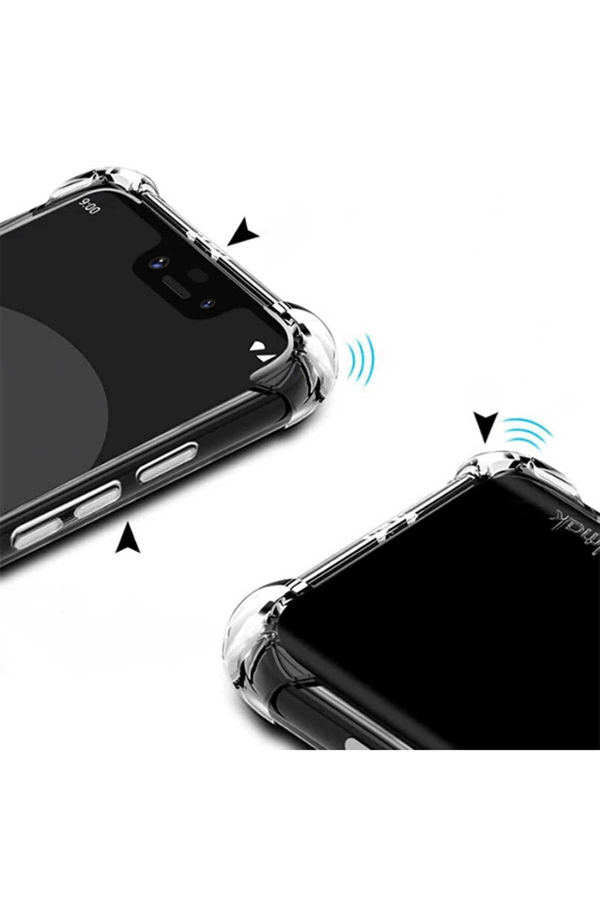 Oppo Reno 4 - 4G Anti̇-Drop Si̇li̇kon Kılıf Shockproof Kılıf-(1903) - Dropx4748-5610