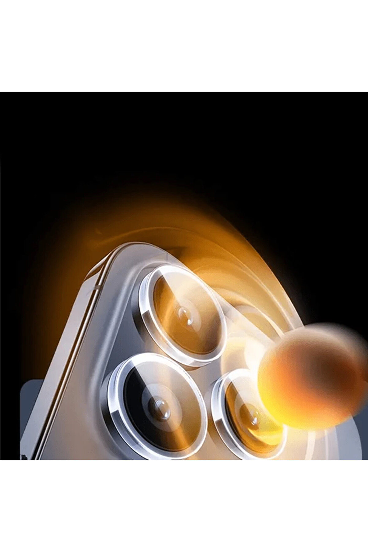 İphone 15 Pro/15 Pro Max İçi̇n Sapphi̇re Seri̇si̇ Hd Cam Kamera Koruyucu-(1903) - Dropx7050-4434 Uyumlu