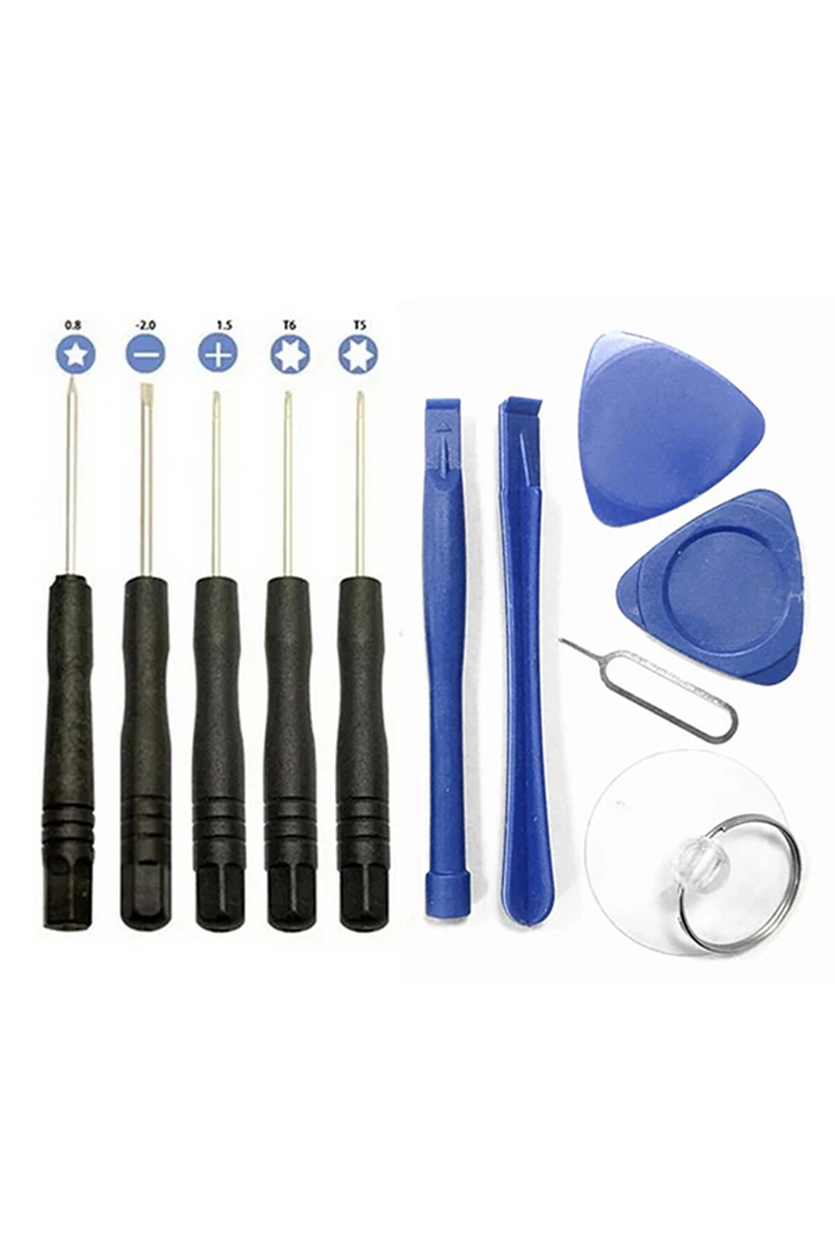 gizmurstore Ally 1909 Universal 11 Parça Cep Telefonu Tamir Seti-(5775) - GMS1732-5833