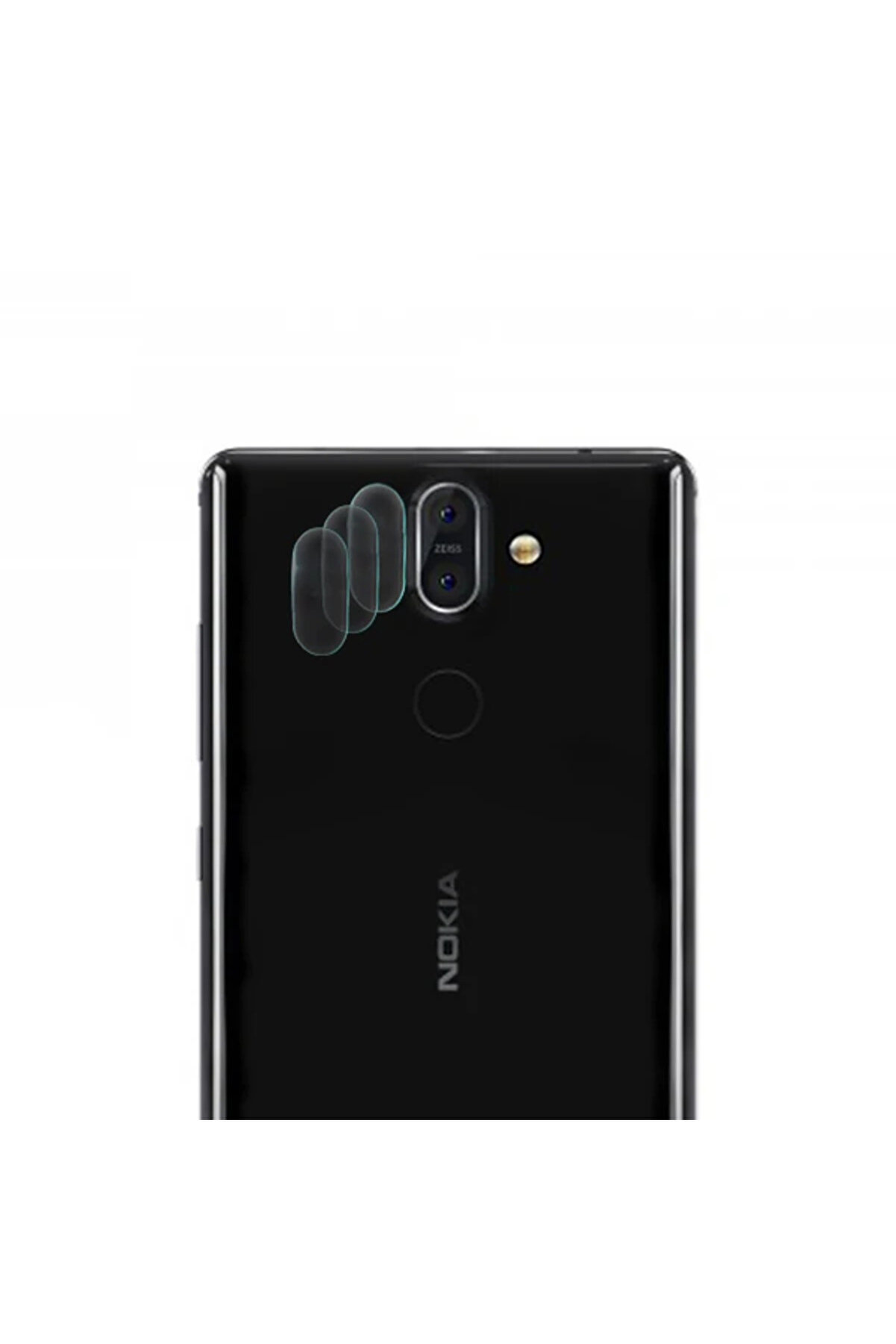 CepteToptan Gor Nokia 8 Sirocco Nano Kamera Koruyucu 3 Adet Set-(1903) - DROPX8253-6410