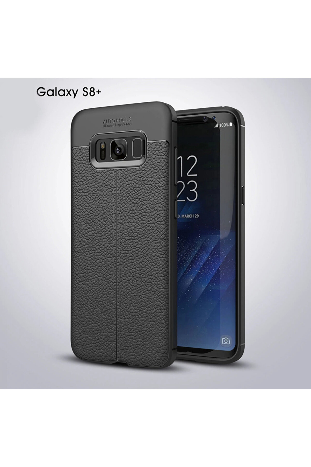 Ally Galaxy S8 Plus Li̇tchi̇ Tam Koruma Soft Si̇li̇kon Kılıf-(5775) - Gms9383-1249