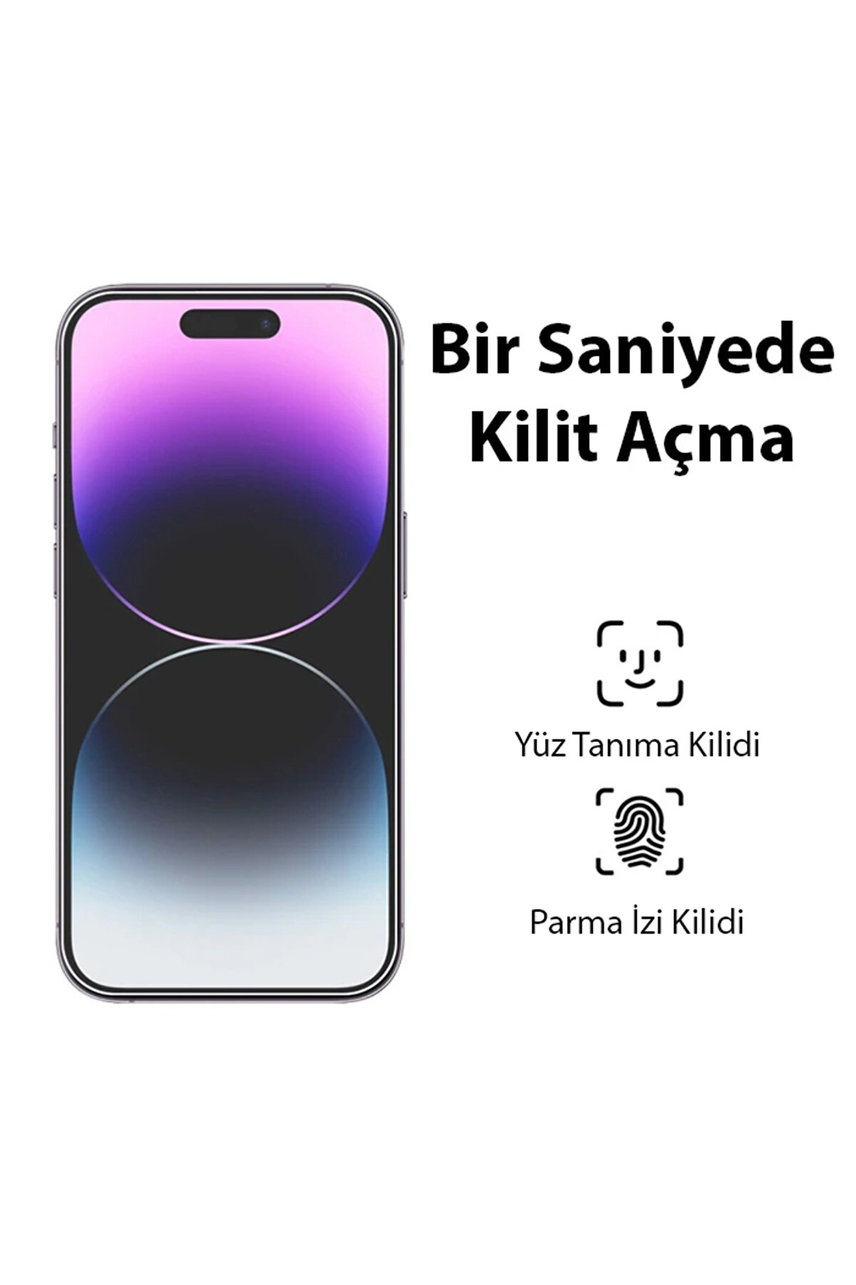 Ally İphone 15 Pro Max Full Hd Tempered Kırılmaz Cam Ekran Koruyucu-(1903) - Dropx6717-6199