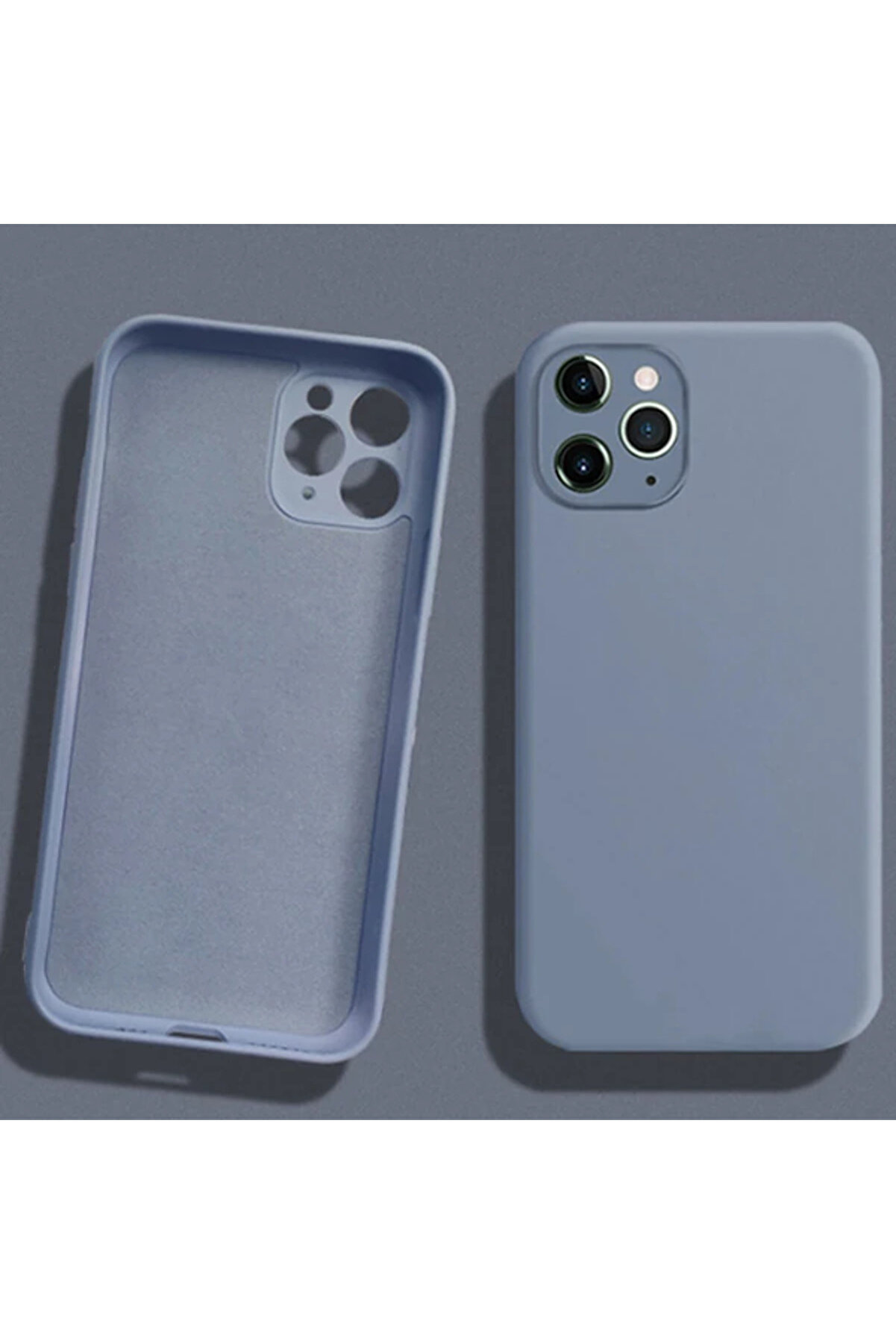 Ally İphone 11 Pro Max Kamera Korumalı Lansman Kılıf İçi̇ Kadi̇fe Si̇li̇kon K - Dropx7625-4894