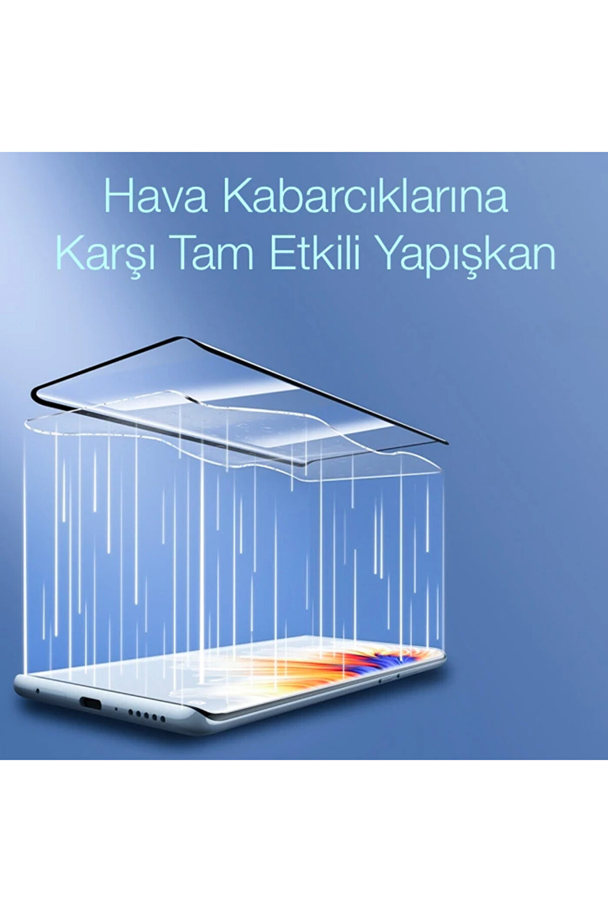 Xi̇aomi̇ Mi̇ Mi̇x 4 0.25Mm Kavi̇sli̇ Full Cam Ekran Koruyucu-(1903) - Dropx5741-2058