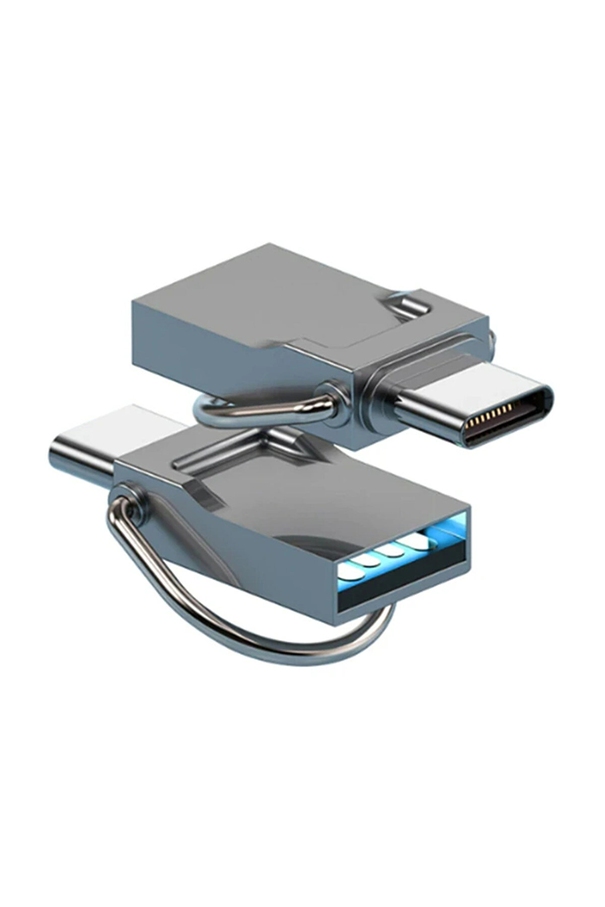 Mobil Dünyası ALLY 64GB Type-c Usb Uyumlu Otg Flash Bellek - USB 2.0 100MB/S Flash Disk-(5775) - TMS7217-9935