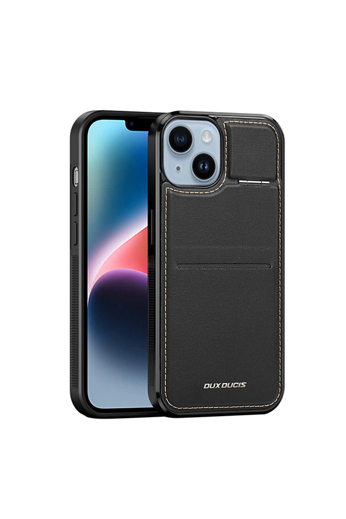 gizmurstore Dux Ducis iPhone 14 Plus Rafi Series MagSafe Premium Deri Kılıf-(5775) - GMS9414-5855
