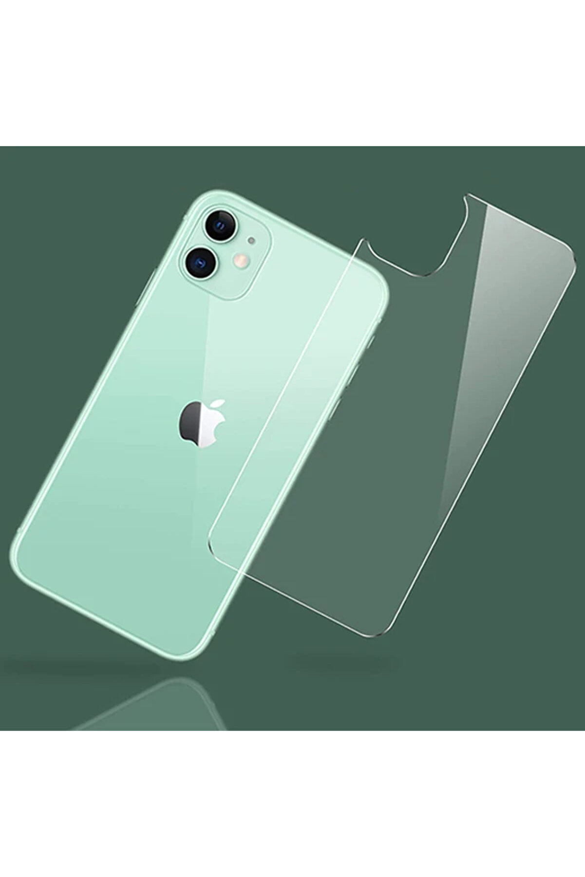 Ally İphone 11 6.1 İnch Tempered Arka Kırılmaz Cam Koruyucu-(1903) - Dropx9362-4915