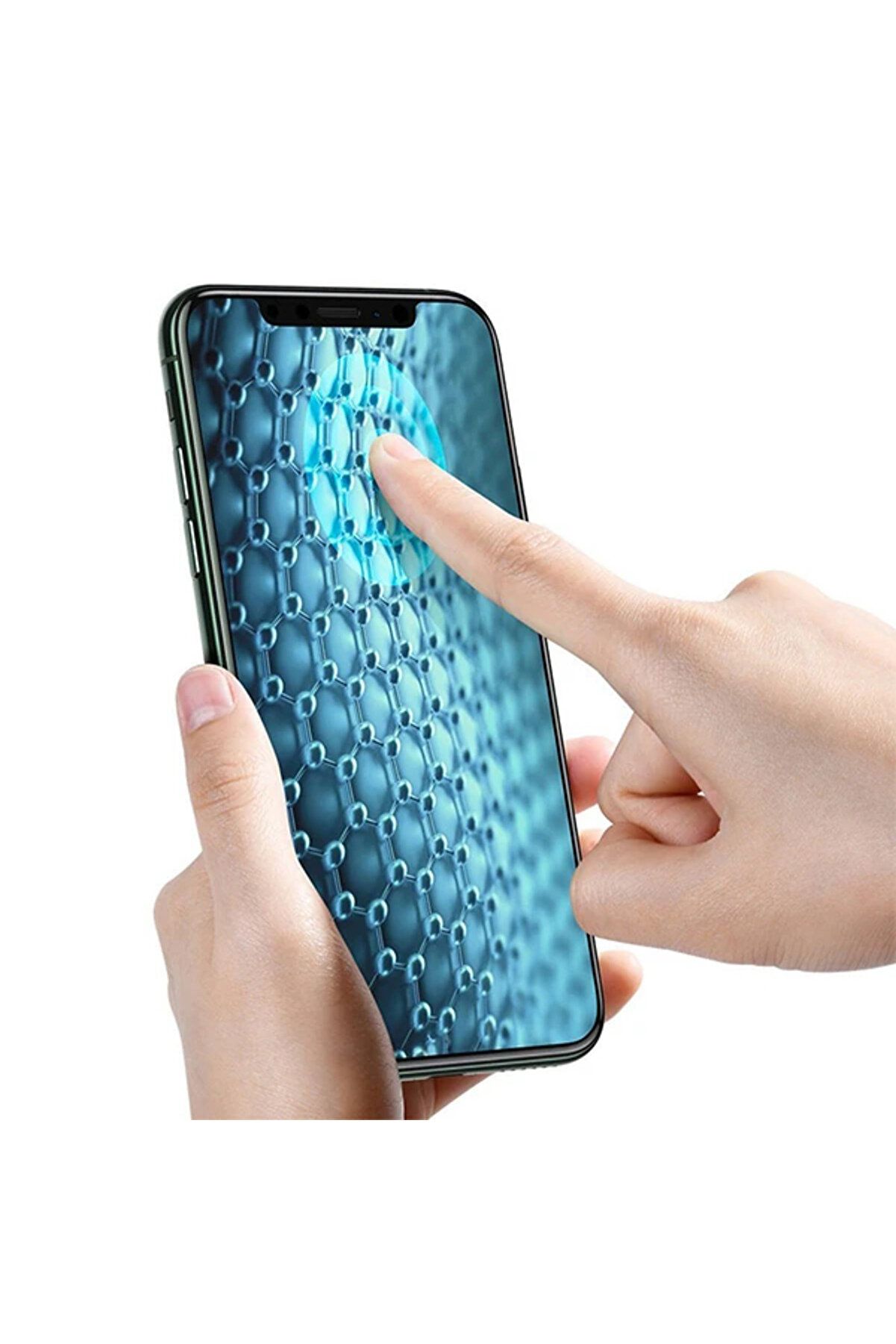 0.25Mm İphone 11 Pro-Xs-X 3D Curved Pri̇vacy Gi̇zli̇li̇ Cam Ekran Koruyucu-(5775) - Gms5402-6863