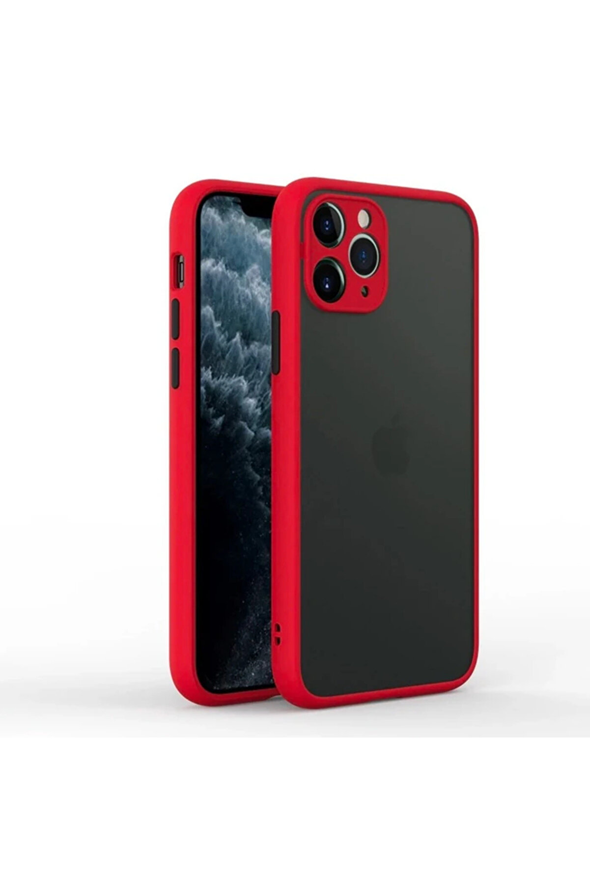 İphone 11 Pro Max 6.5İnç Kamera Korumalı Premi̇um Si̇li̇kon Kılıf-(5775) - Gms9554-7081