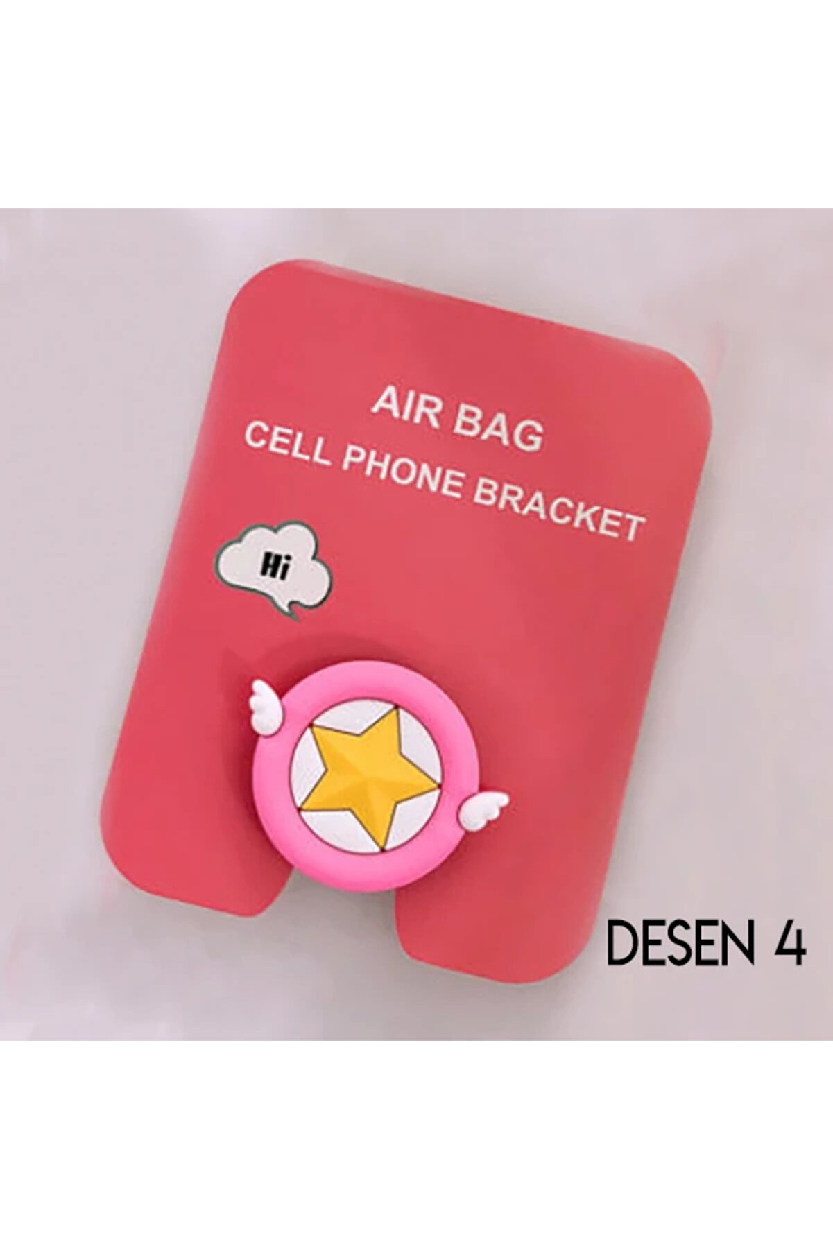 Ally 3D Sevi̇mli̇ Hayvanlar Pop Stand Telefon Tutucu-(5775) - Gms9995-2701